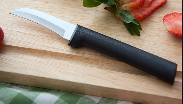 Rada Knives Pro Pack Granny Paring Knife Resin 2.37in Plain Reverse Curved DW200 View 3