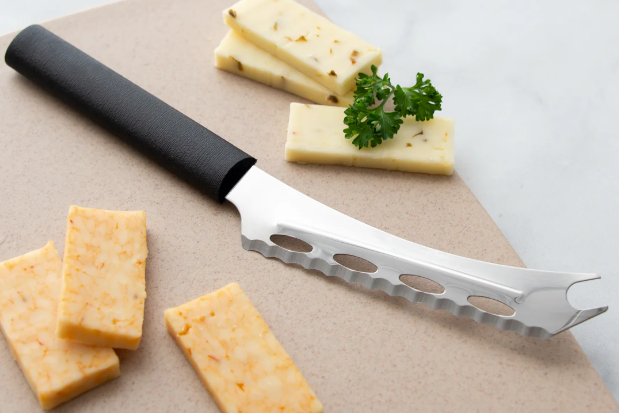 Rada Knives Pro Pack Cheese Knife Resin 5.25in Serrated Cheese Blade DW239 View 1