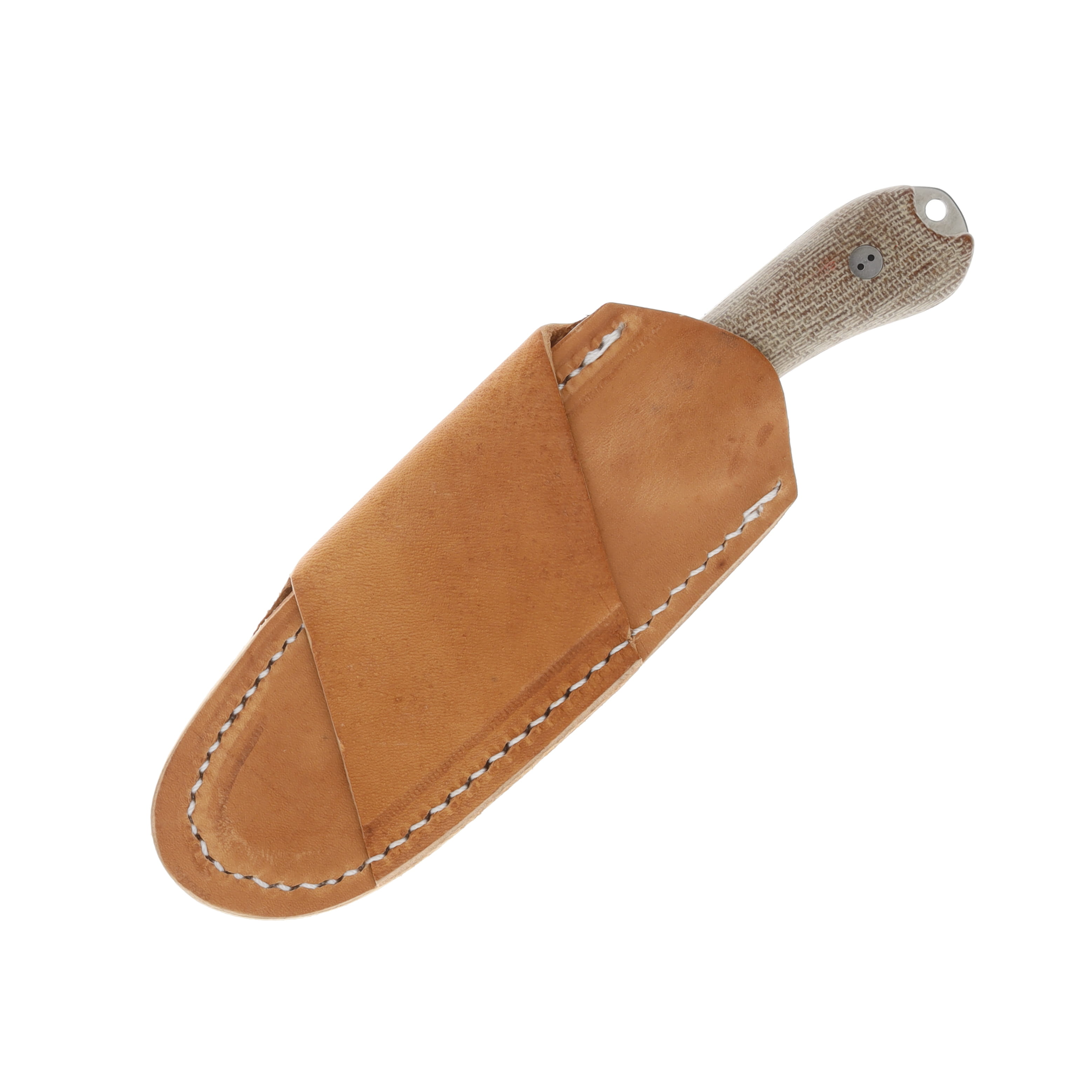 Bradford Guardian 3 3D Natural 3.5in Plain Elmax Stonewash Drop Point BRAD3374 View 3