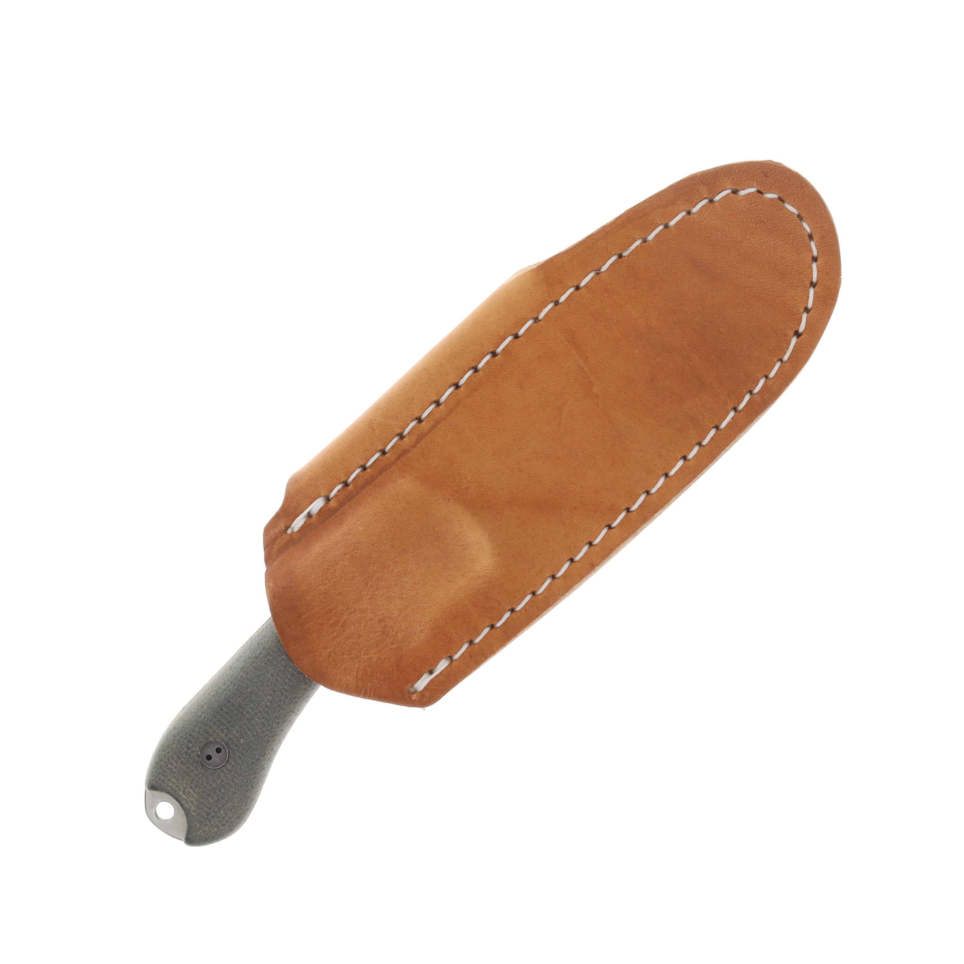 Bradford Guardian 3 3D OD Green 3.5in Plain Elmax Stonewash Drop Point BRAD3372 View 3