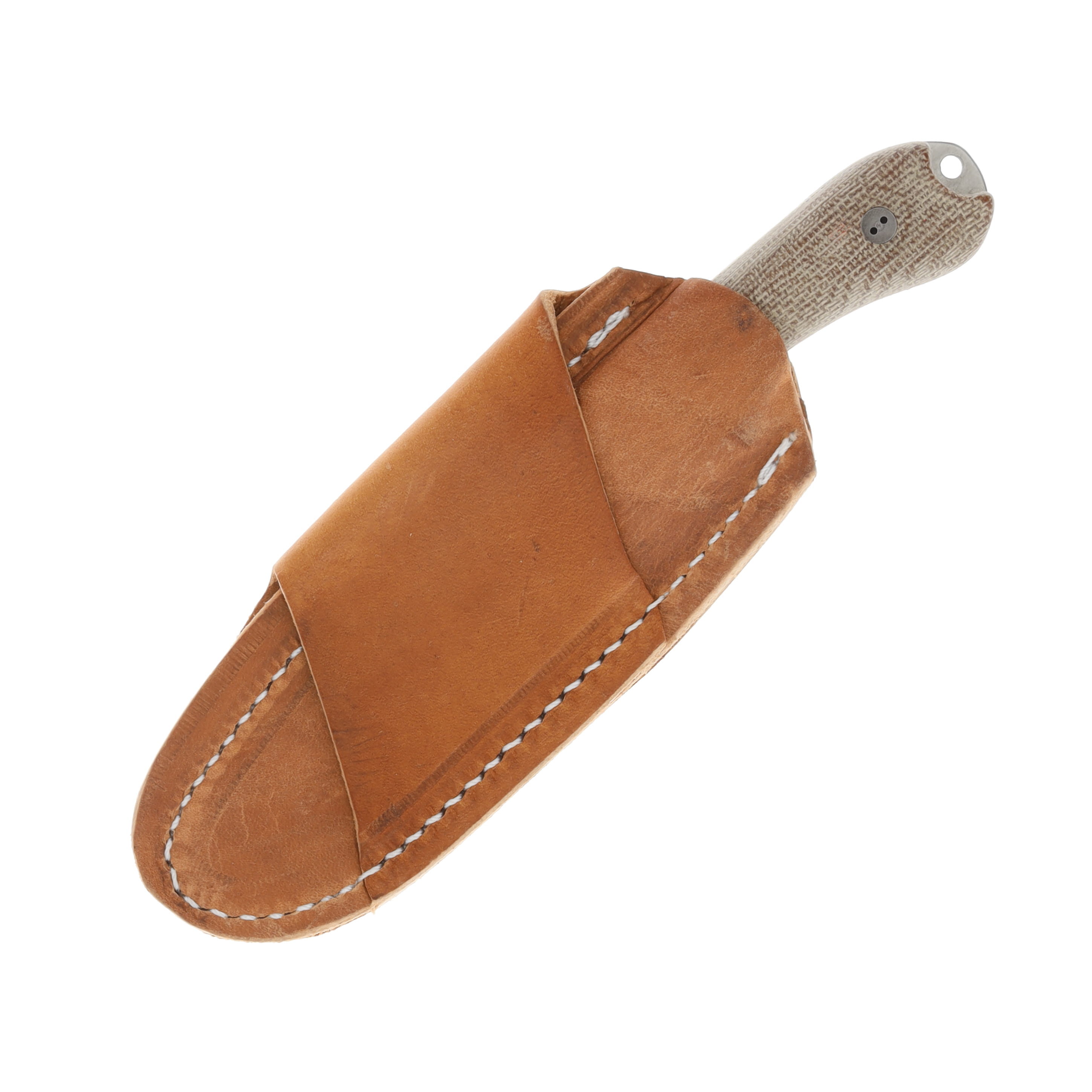 Bradford Guardian 3.2 3D Natural 3.5in Plain Elmax Stonewash Drop Point BRAD3380 View 3