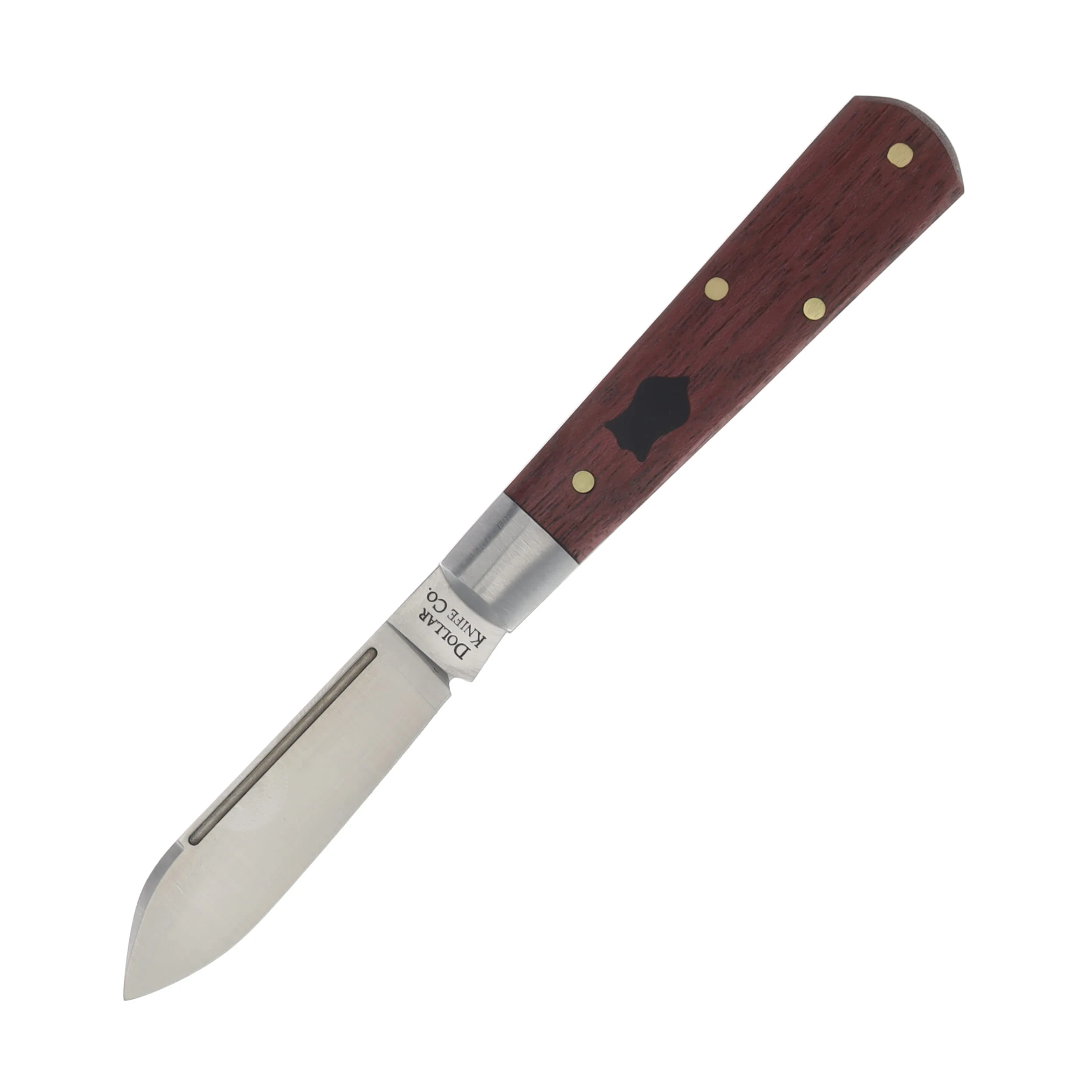 Dollar Knife Company Bloodwood Jack- Black Shield DKCBWBLS View 1