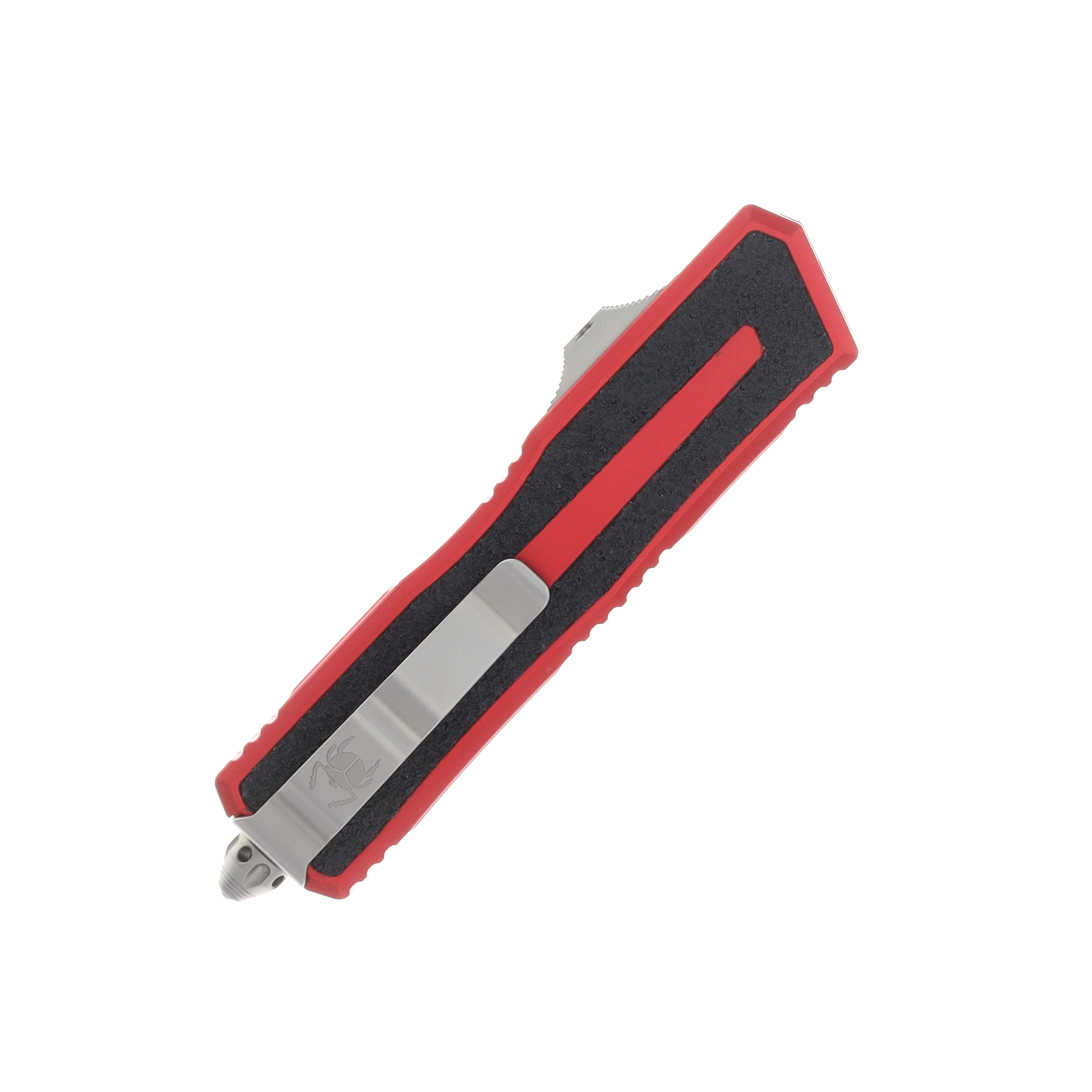 Microtech Knives Scarab II Gen III OTF Knife Red 3.88in SW Part Serr Blade AUMT127811RD View 4