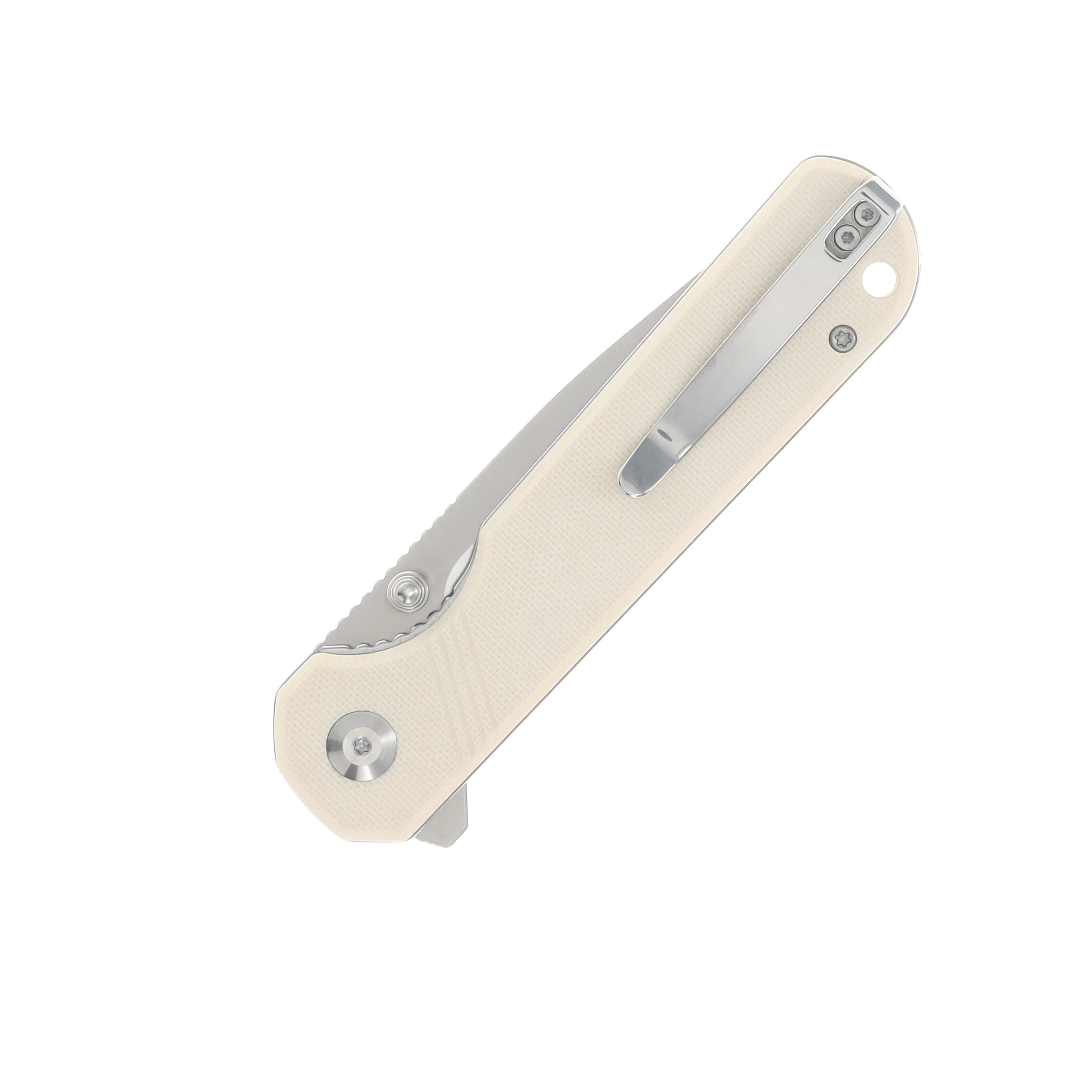 Sencut Aetheris Folding Knife Satin Blade/Ivory G-10 S24095-1 View 4