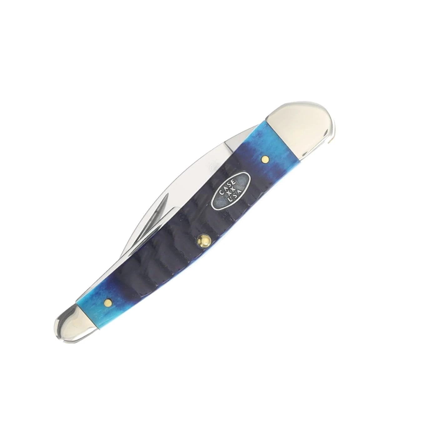 Case XX Gator Jig Ocean Blue Bone Seahorse Whittler Limited Edition Folding Knife CA53983 View 4