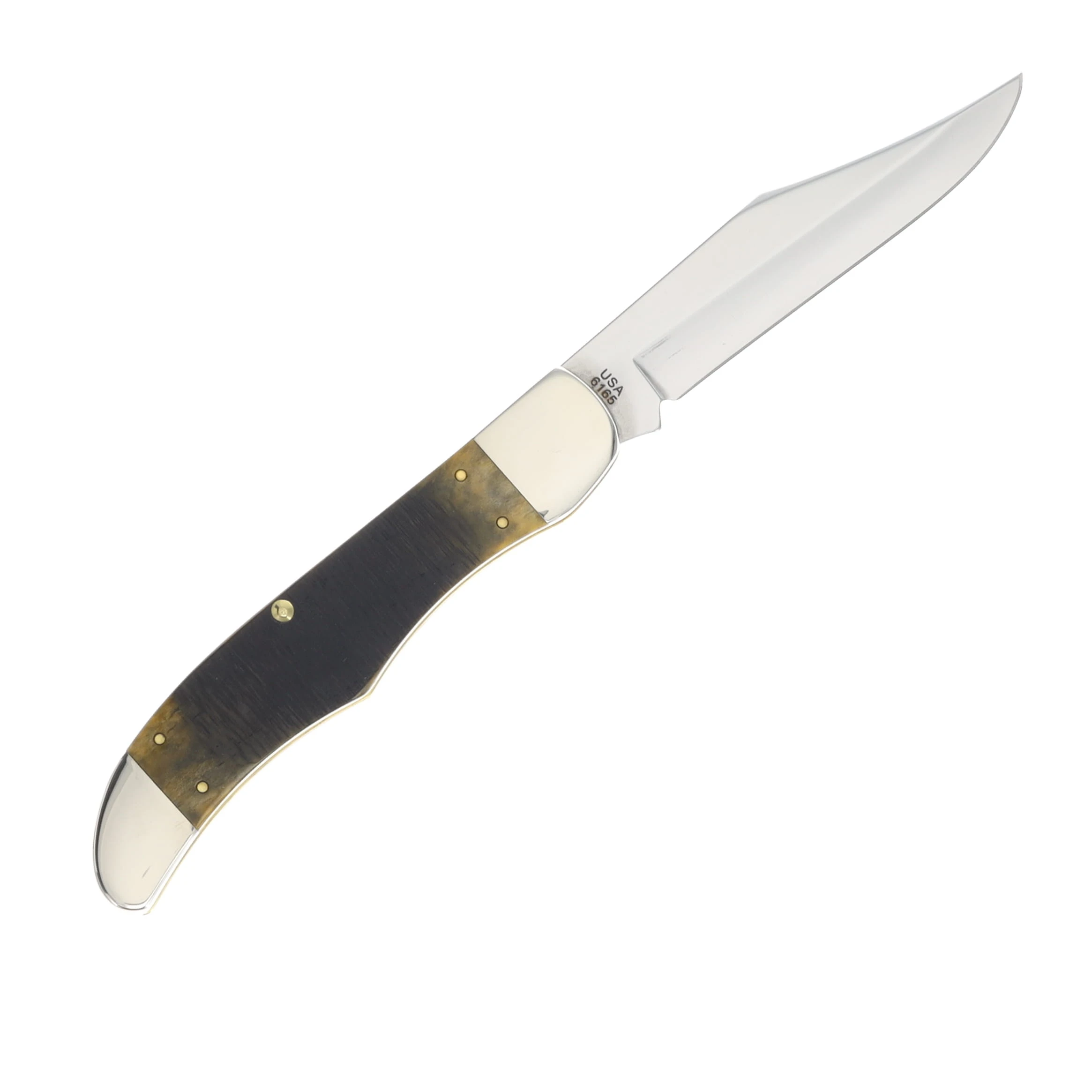 Case XX Olive Green Sawcut Jigged Bone Clip Point Folding Hunter Pocket Knife CA39234 View 3