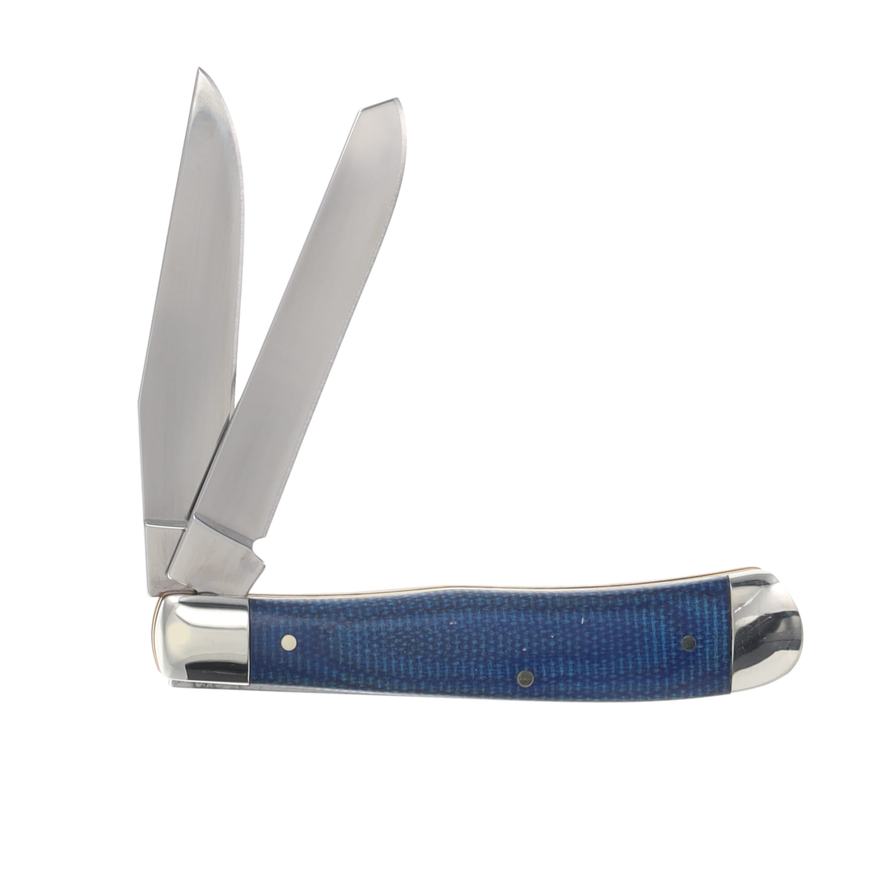 Boker TS 2.0 Trapper Denim Canvas Micarta D2 Drop Point-Spear Point 3.31In BK110887 View 2