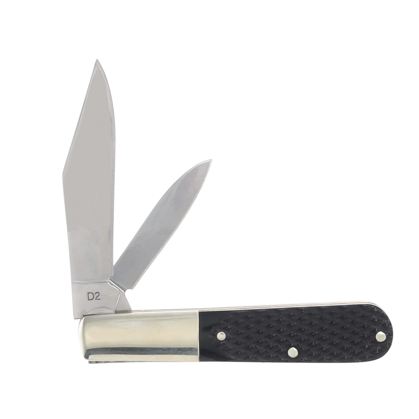 Boker Tree Brand 2 Blade Barlow Black Checkered Bone BK110893 View 2