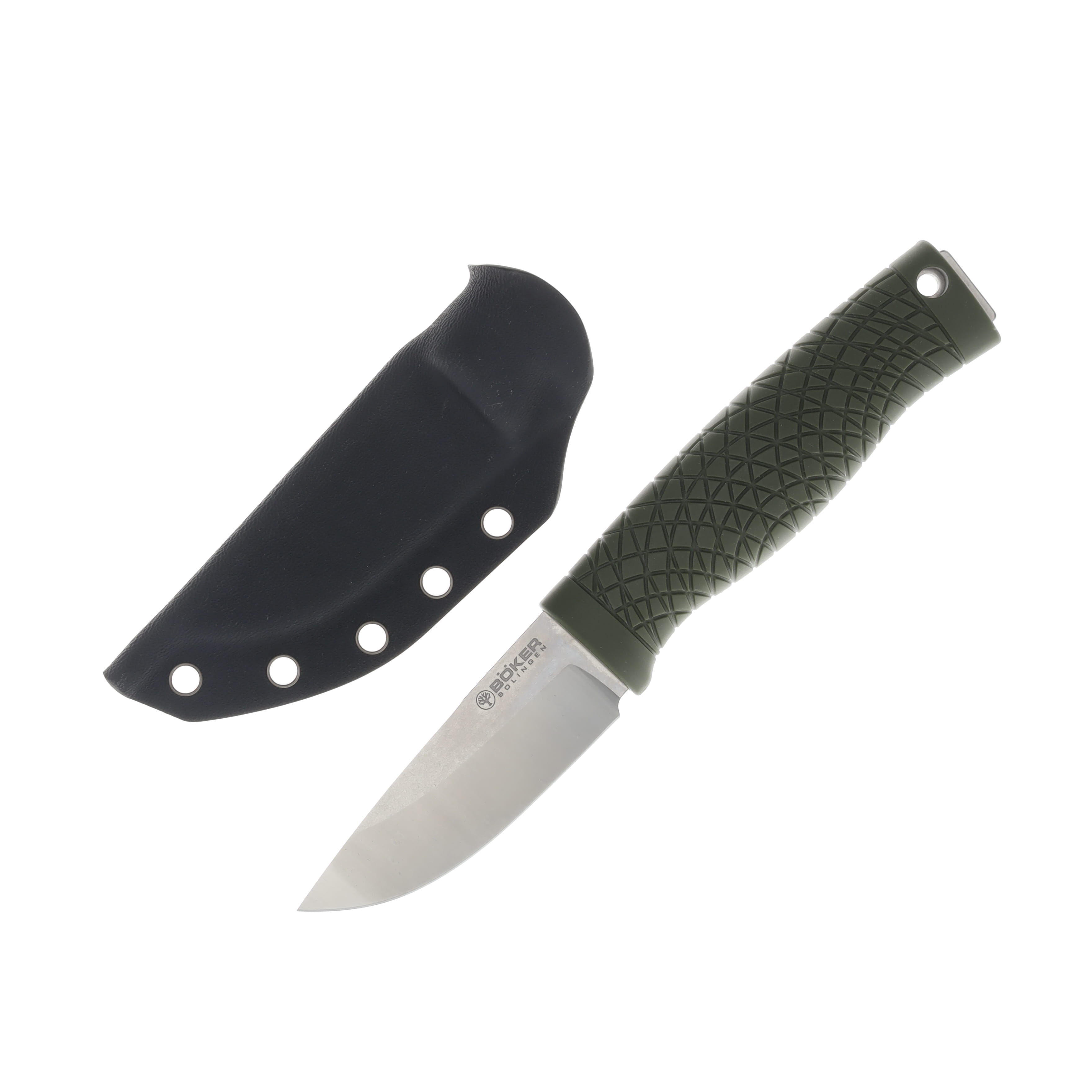 Boker Bronco Mini CPM 3V Green BK121501 View 1