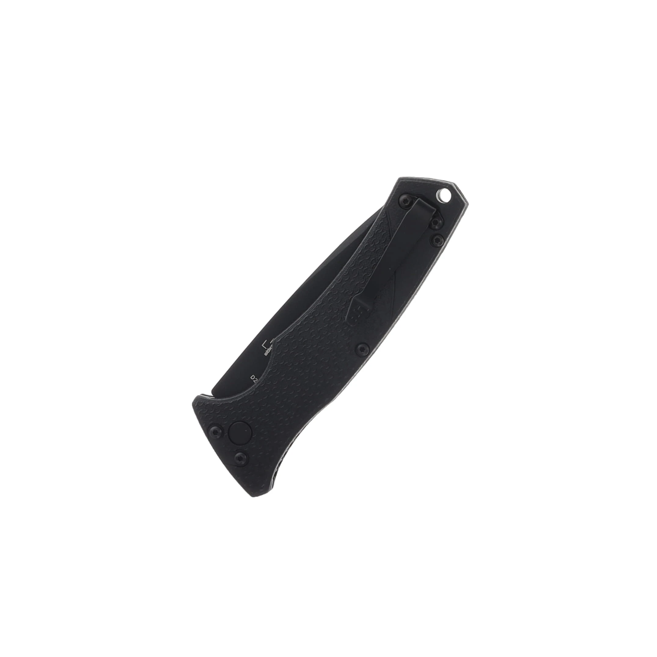 Boker Heckler & Koch FD02 Automatic Knife Blackout D2/FRN AU01HK503 View 4