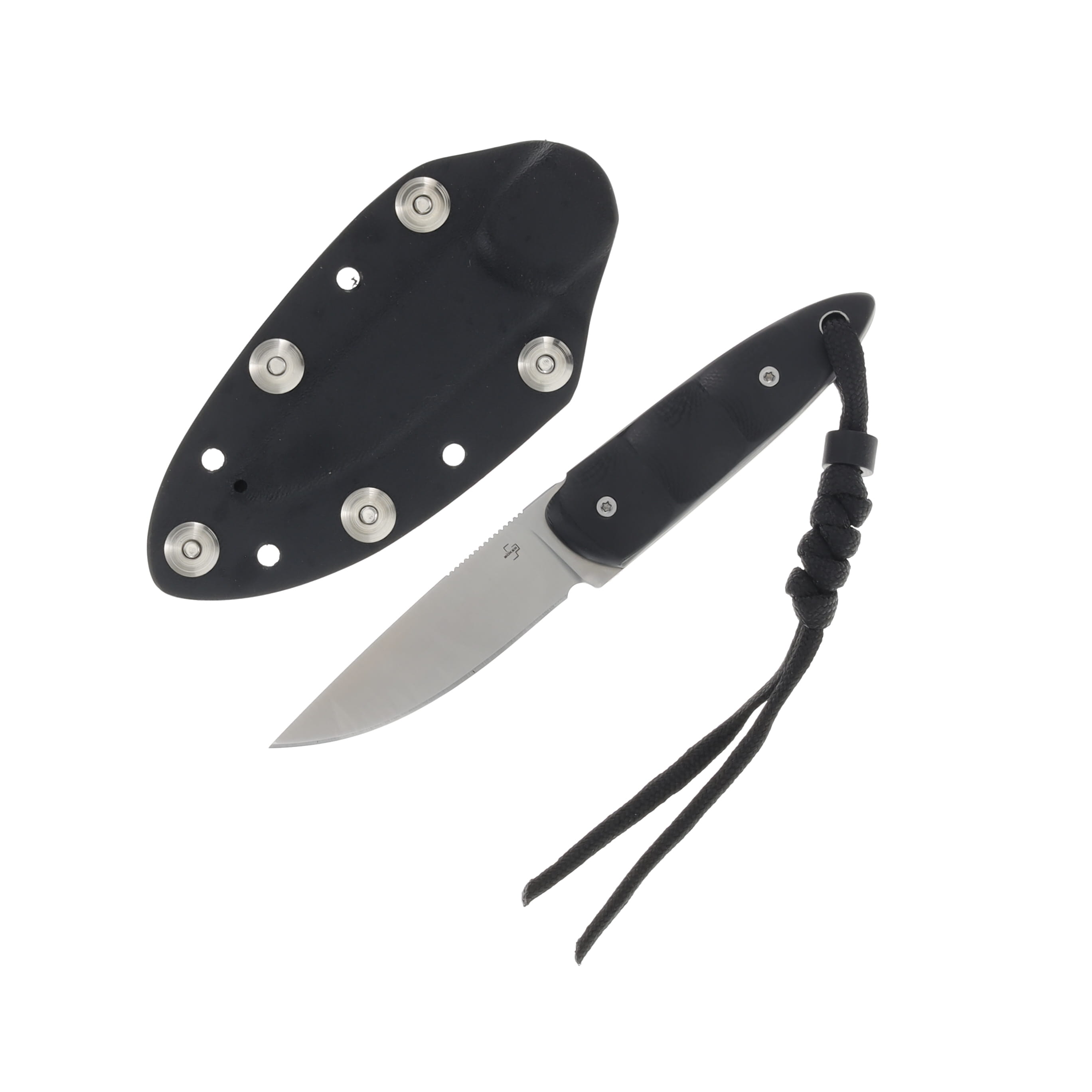 Boker Plus Pollywog G10 Fixed Blade 2.6in Plain Satin Drop Point Knife BK02BP0005 View 1