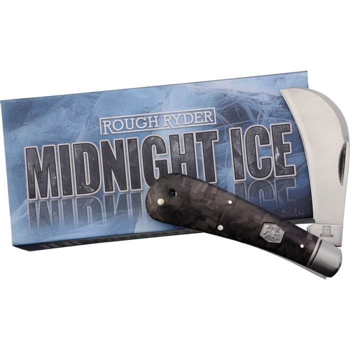 Rough Ryder Midnight Ice Hawkbill Folding Knife RR1998 View 8