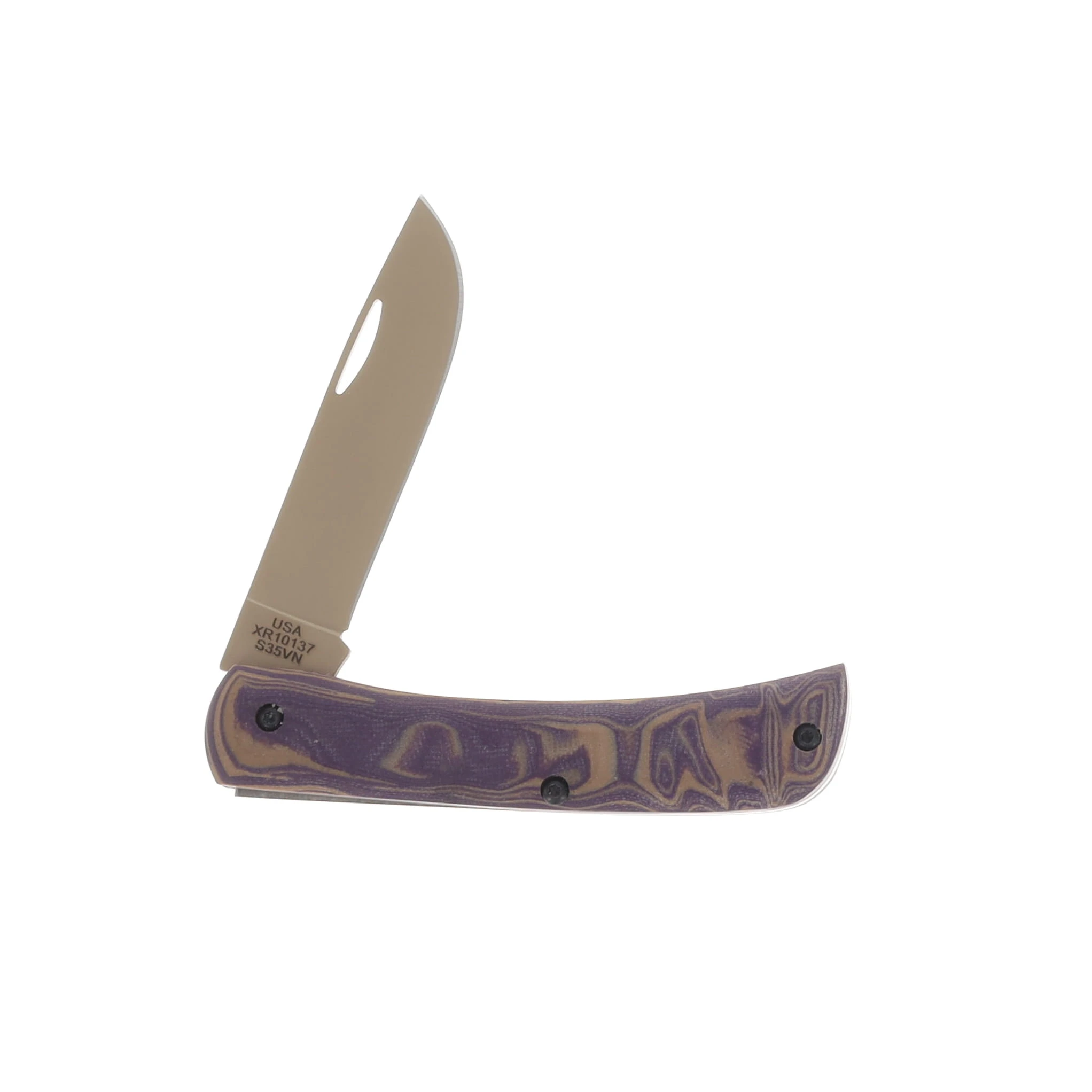 Case XX SMKW Exclusive Sandwich Warrior XR Sod Buster Jr Crossroads Series Folding Knife CA44537 View 4