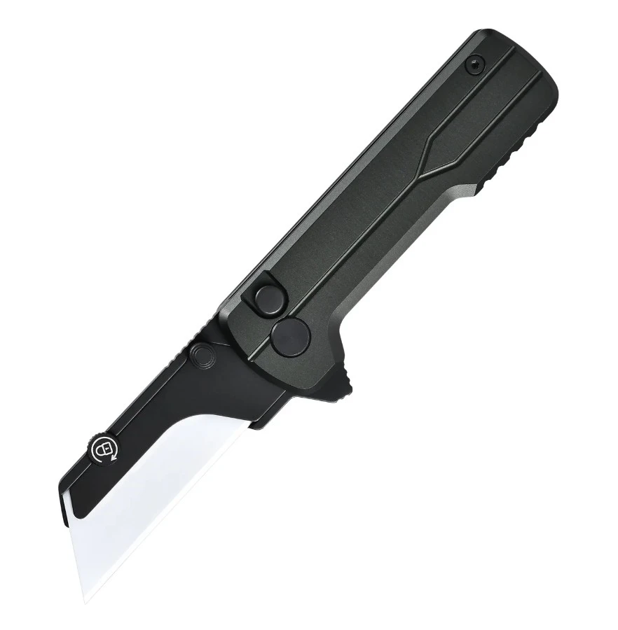 OKNIFE U1 Ultra Folding Utility Knife Stealth Grey OAL Aluminum Handle U1ULTRASG View 1