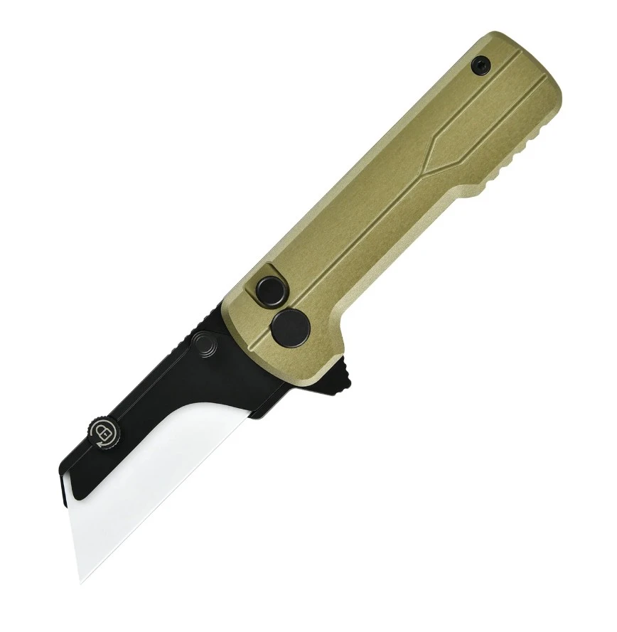 OKNIFE U1 Ultra Folding Utility Knife Olive Green OAL Aluminum Handle U1ULTRAOG View 1