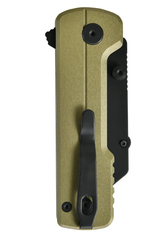 OKNIFE U1 Ultra Folding Utility Knife Olive Green OAL Aluminum Handle U1ULTRAOG View 3