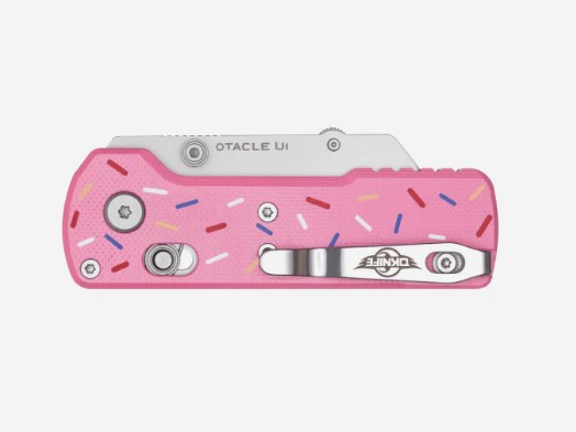 OKNIFE U1 Folding Utility Knife Doughnut G10 Handle U1DOUGHNUT View 2