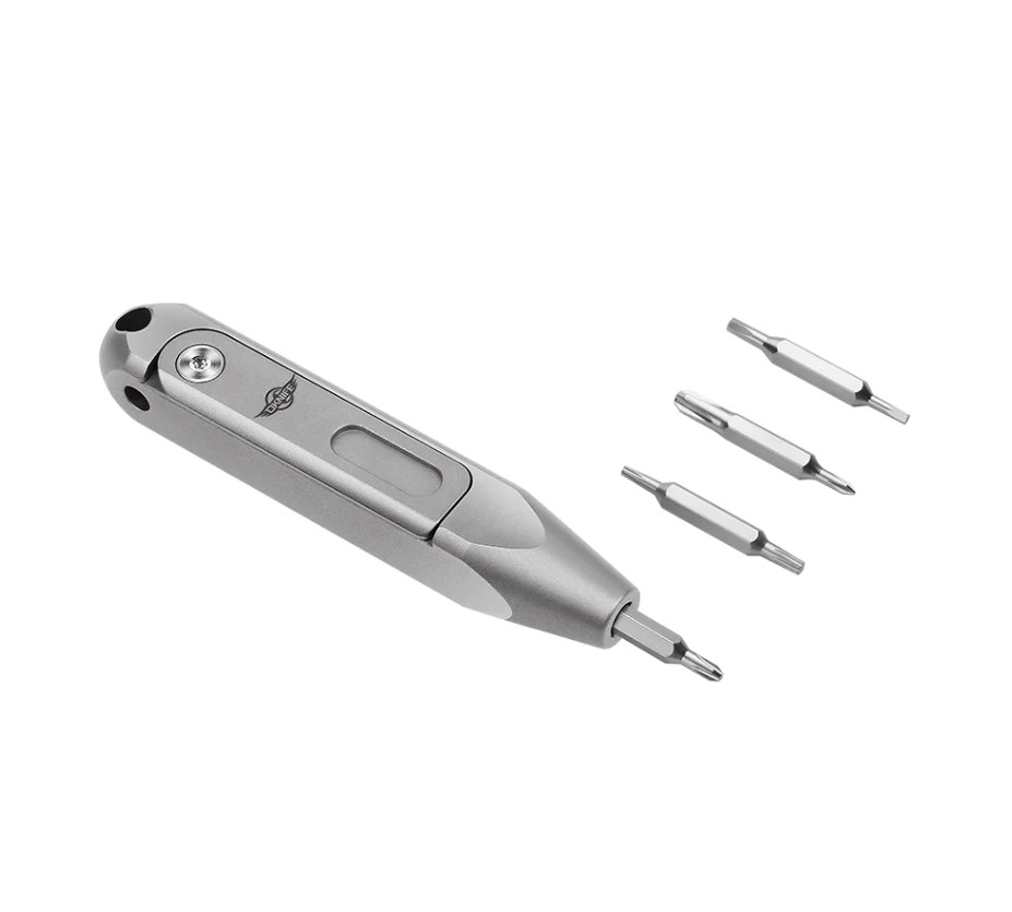 OKNIFE Otacle D1 EDC Multi-Bit Pocket Sized Driver TC4 Titanium Alloy OTACLED1 View 5