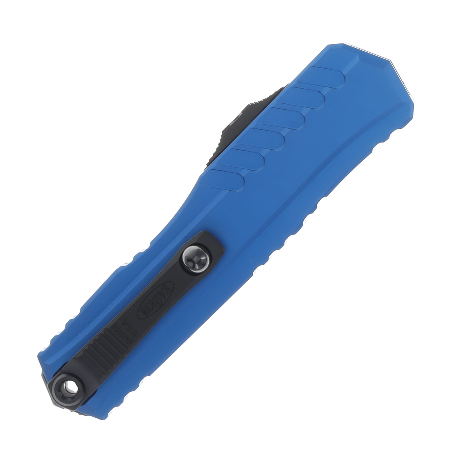 Microtech Cypher II Dagger Black Partial Serrated AUMT12422BL View 4