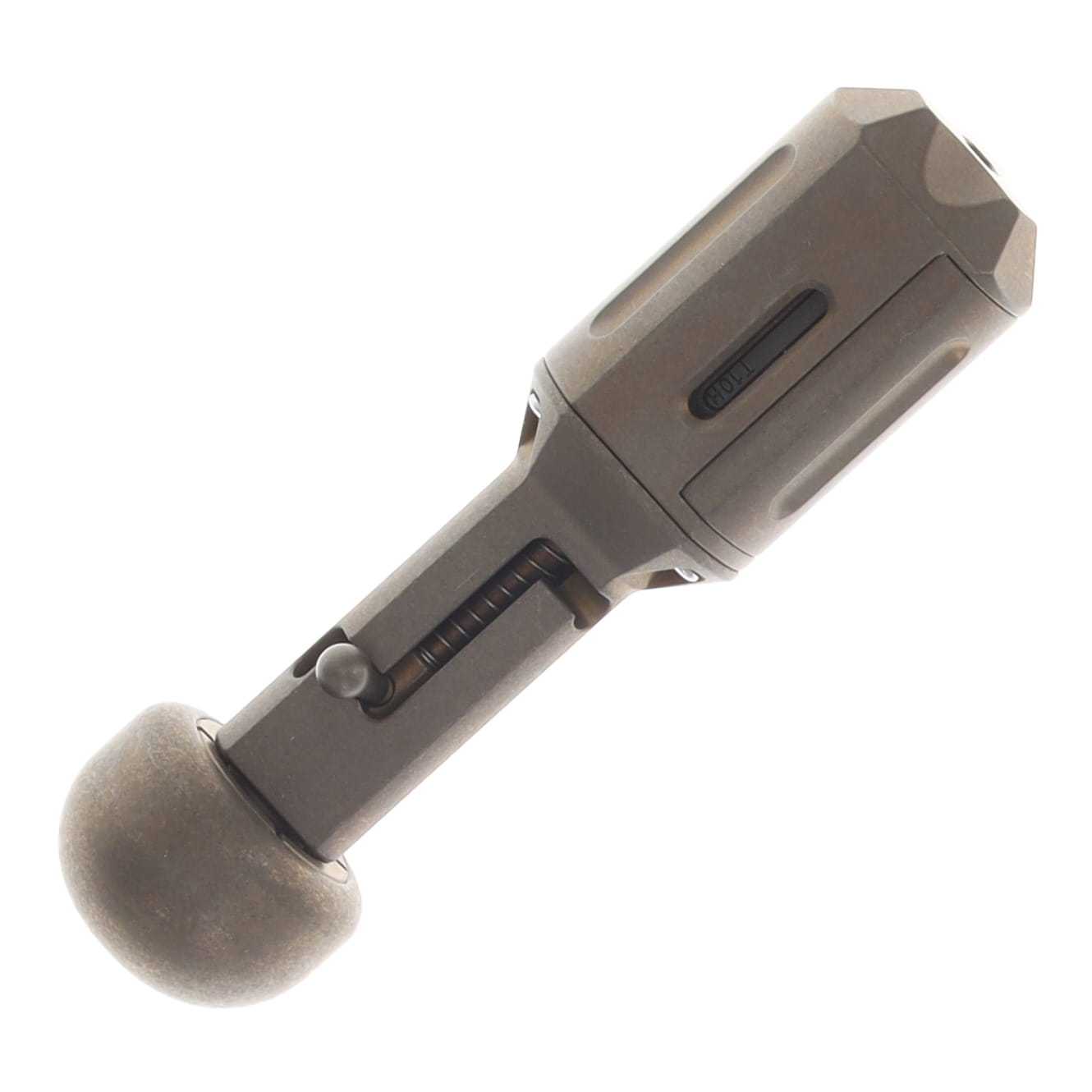 Straight Line EDC Revolve 2.0 Bronze Anodized Stonewash Titanium SLRV2-BRSW View 3