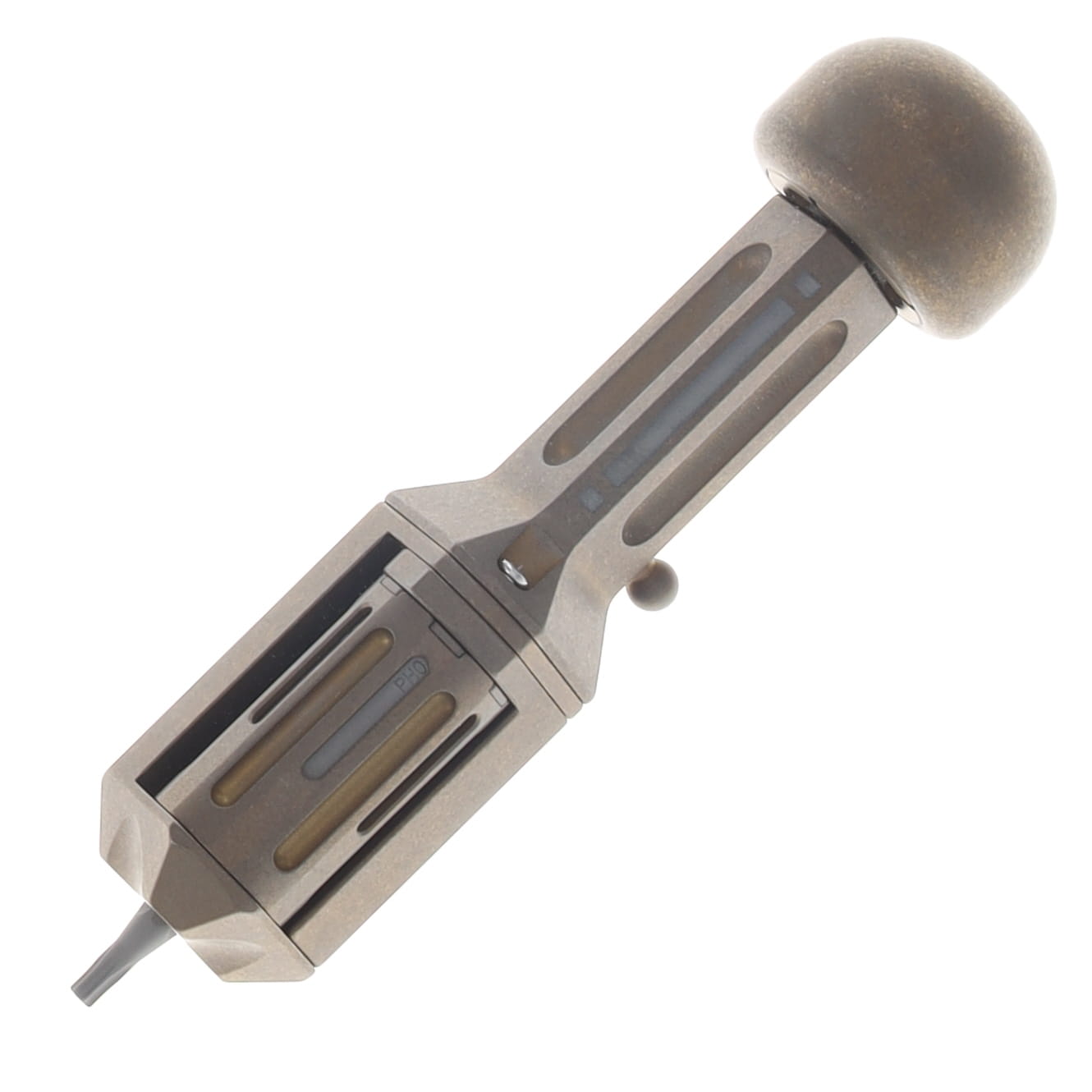 Straight Line EDC Revolve 2.0 Bronze Anodized Stonewash Titanium SLRV2-BRSW View 1