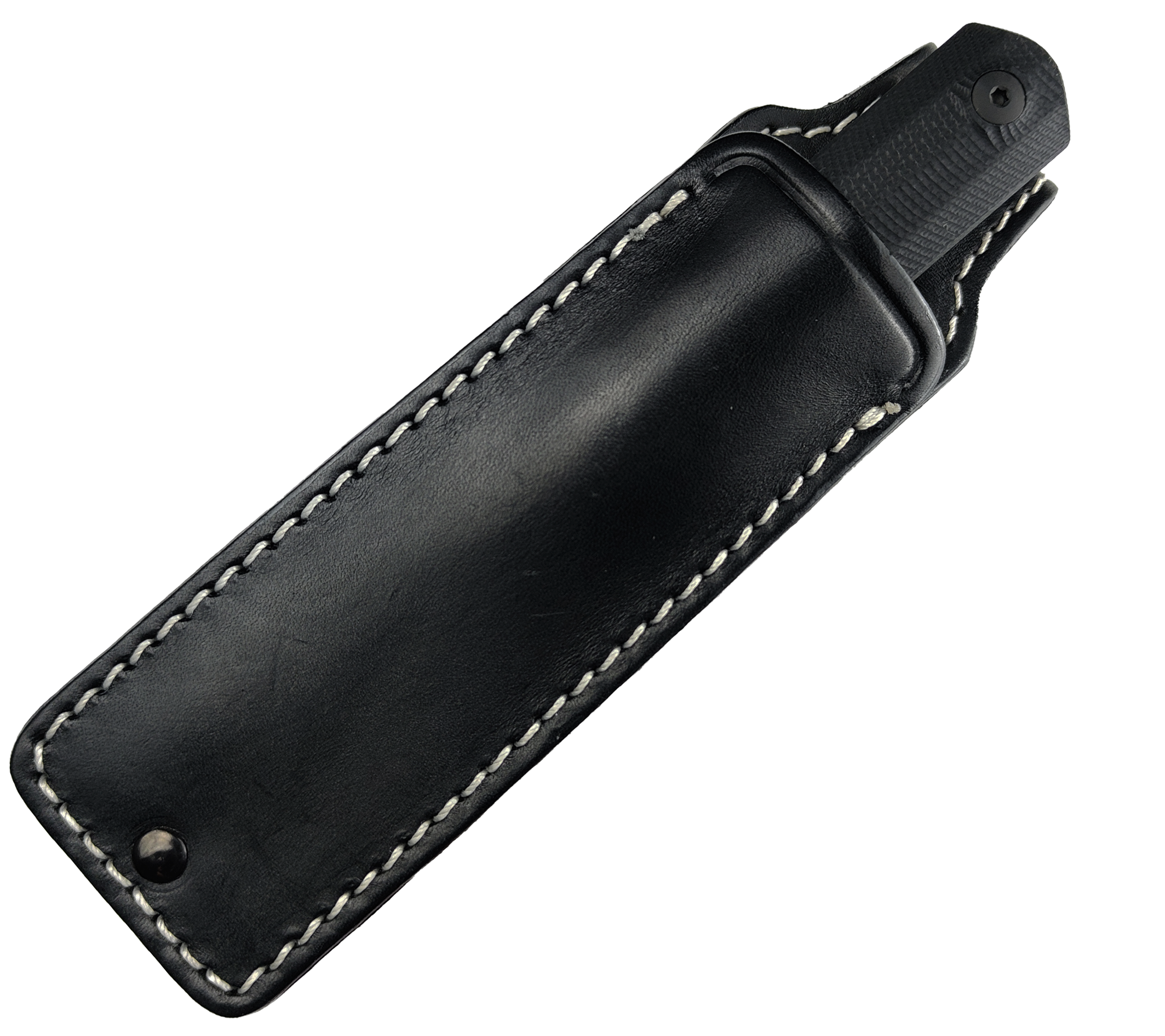 Straight Line EDC ERNY Fixed Knife Black PVD M390 Blade Black G10 Handle SLER-GBKD View 2