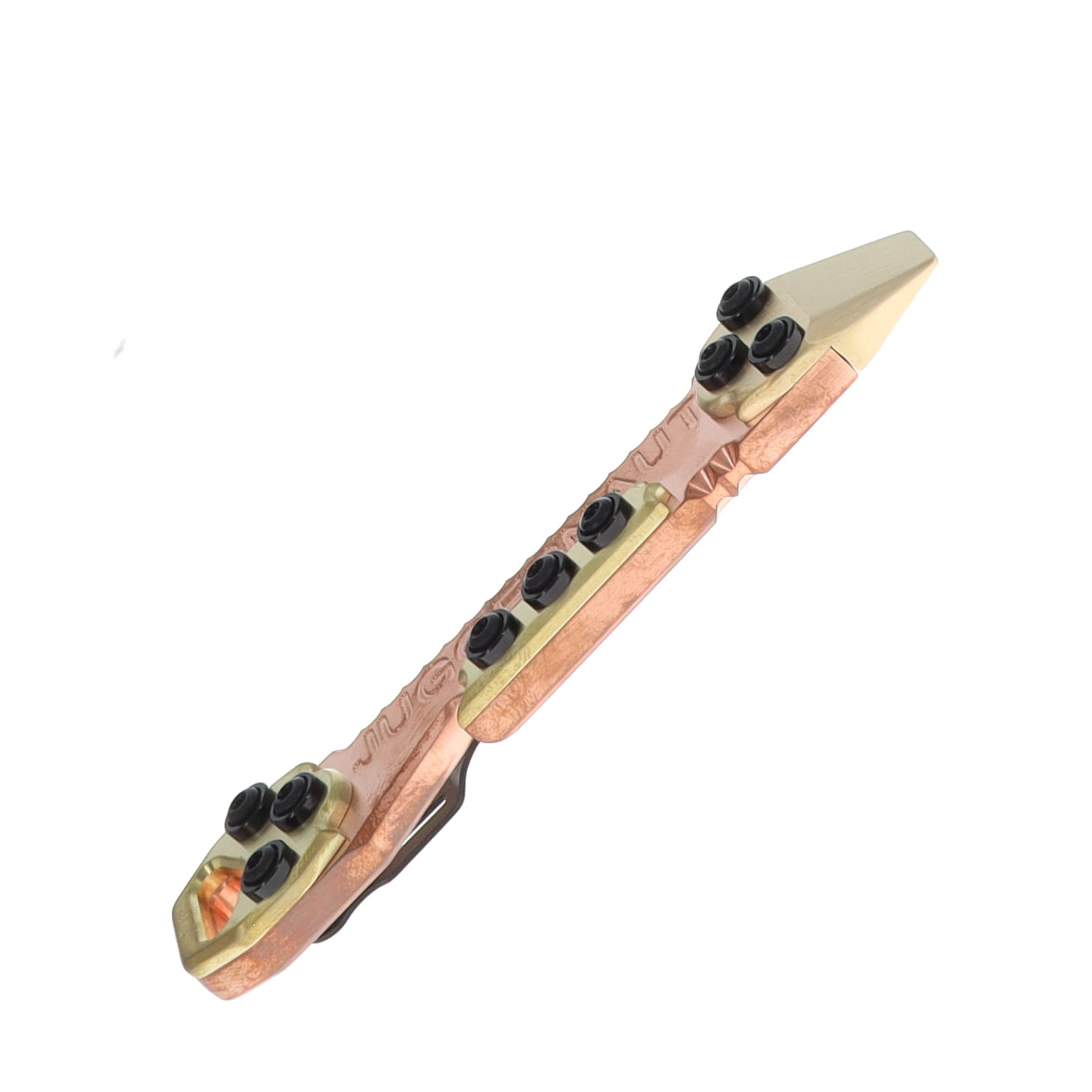 Copper Shed Juggernaut Prybar-Copper-Brass 5.25Inch CUS-JG2 View 2