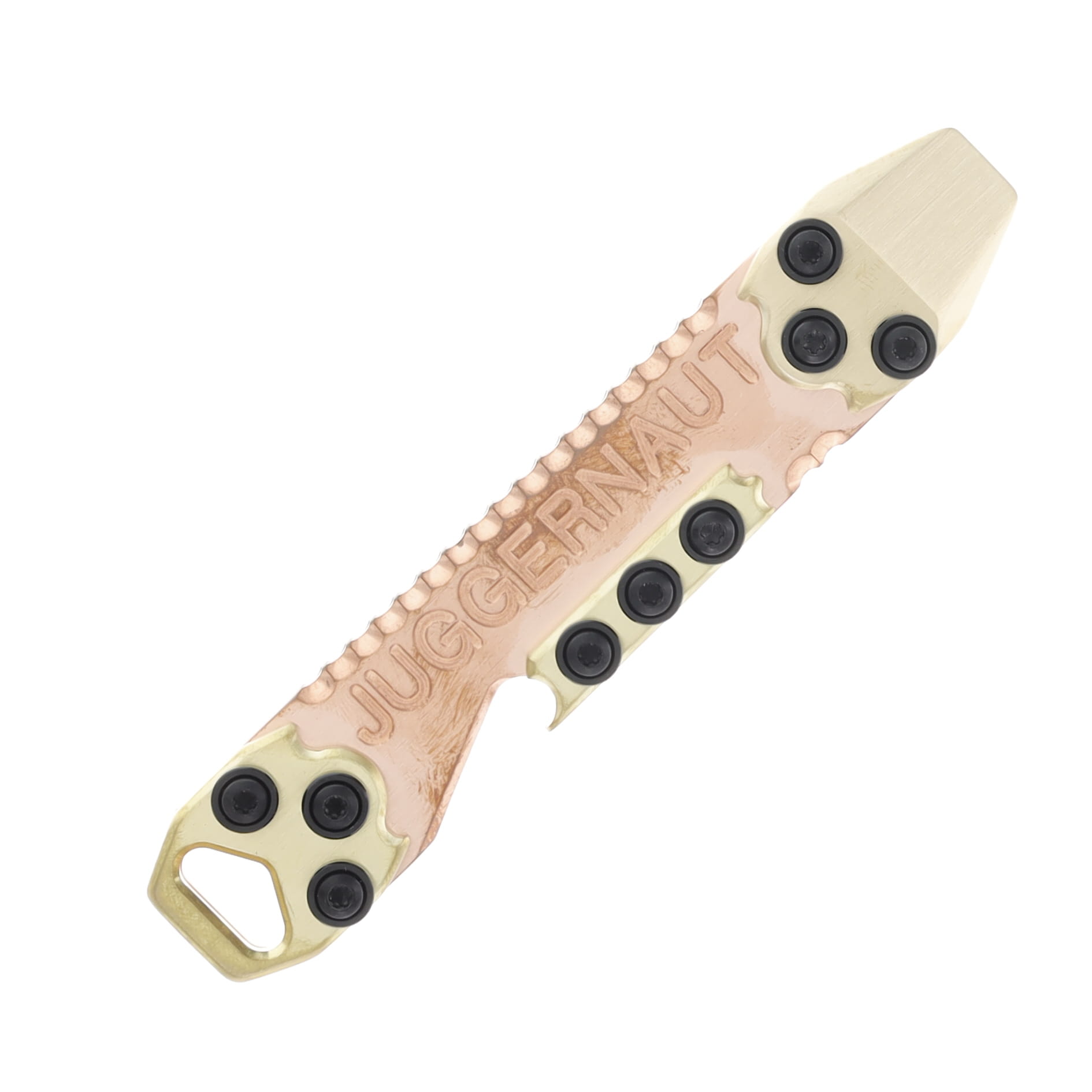 Copper Shed Juggernaut Prybar-Copper-Brass 5.25Inch CUS-JG2 View 1