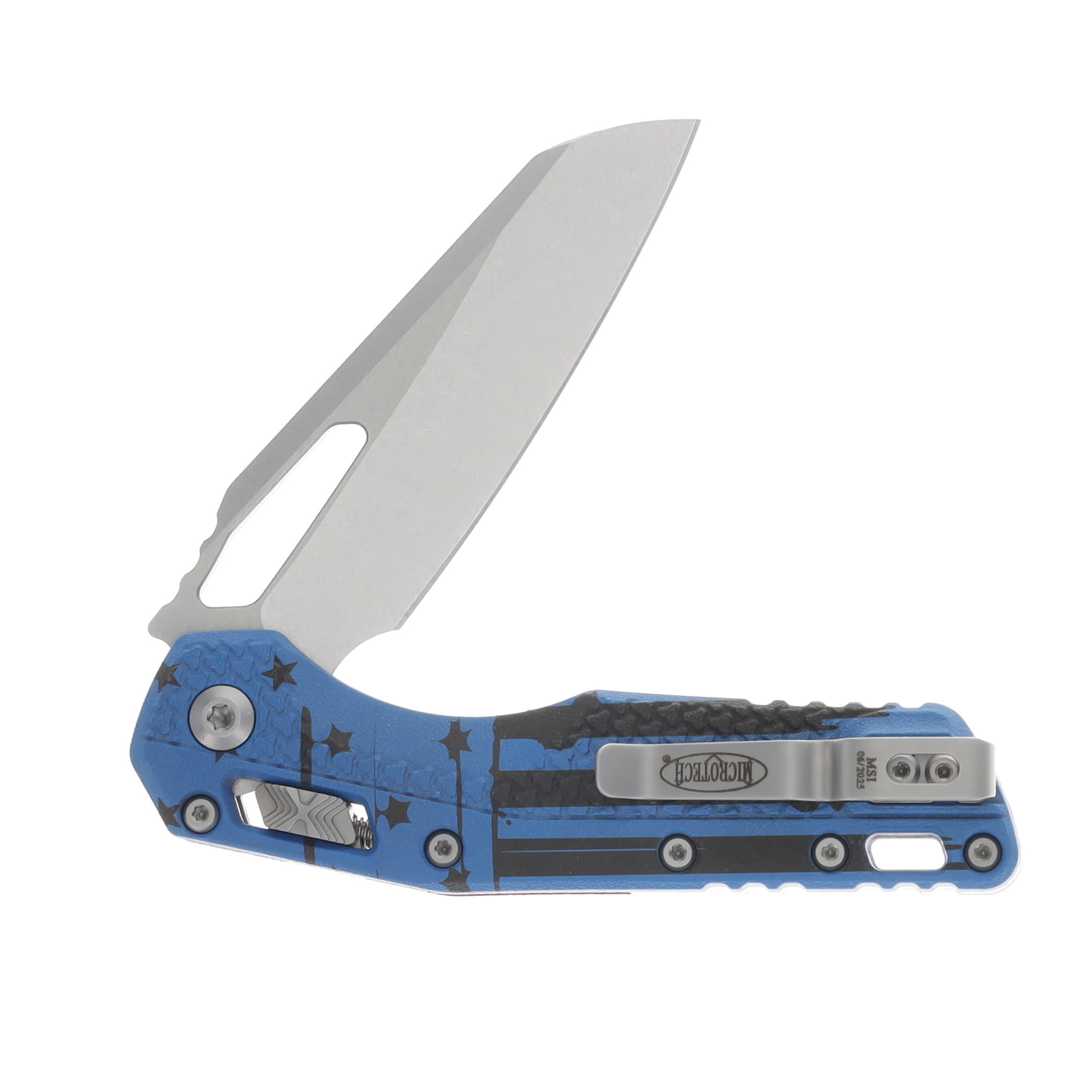 Microtech MSI S/E Stonewash Standard Polymer USA Flag MT210T10PMUSAFLAG View 4