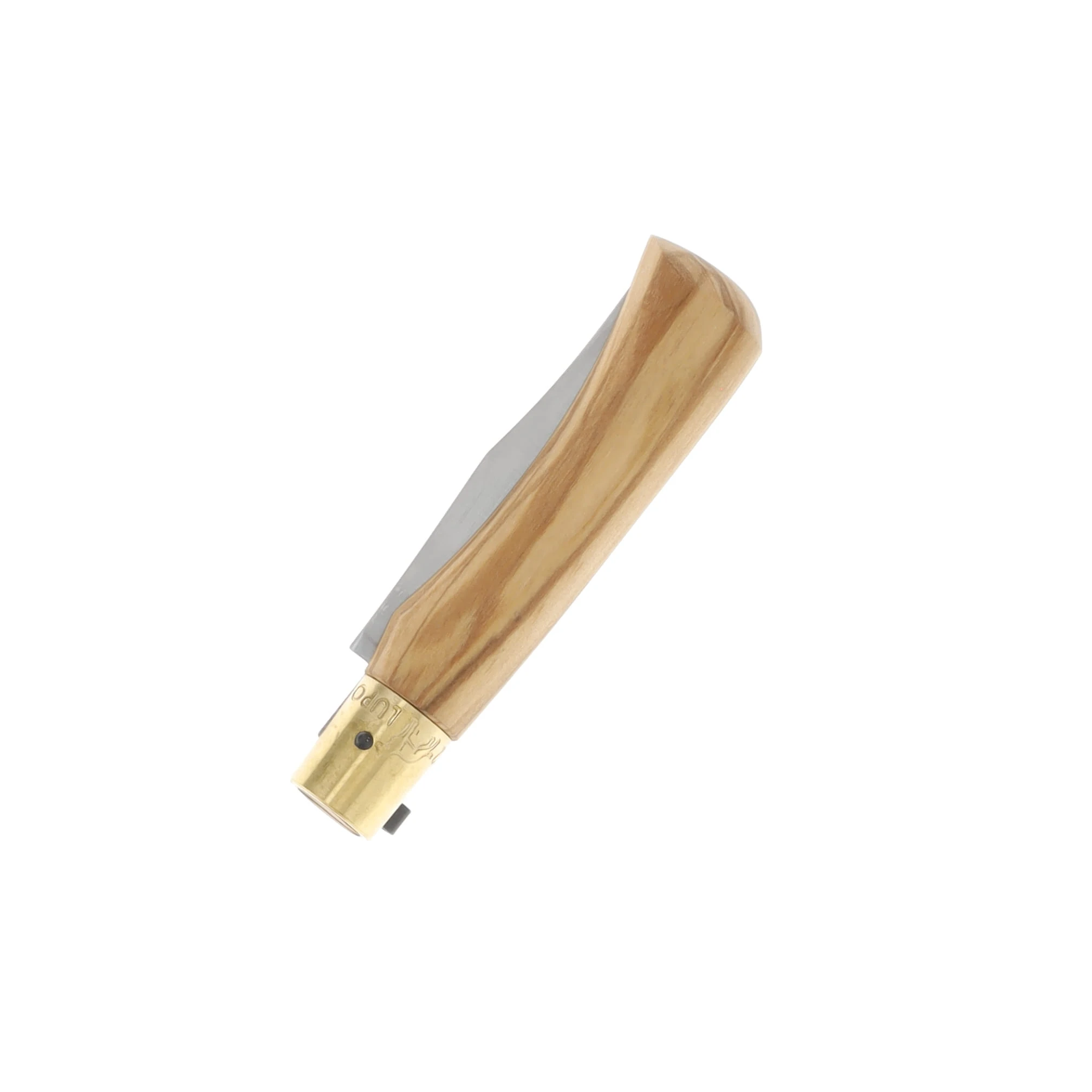 Antonini Knives Old Bear Classical Small Olive Wood C67 Satin Clip Point 9306/17_LU View 3