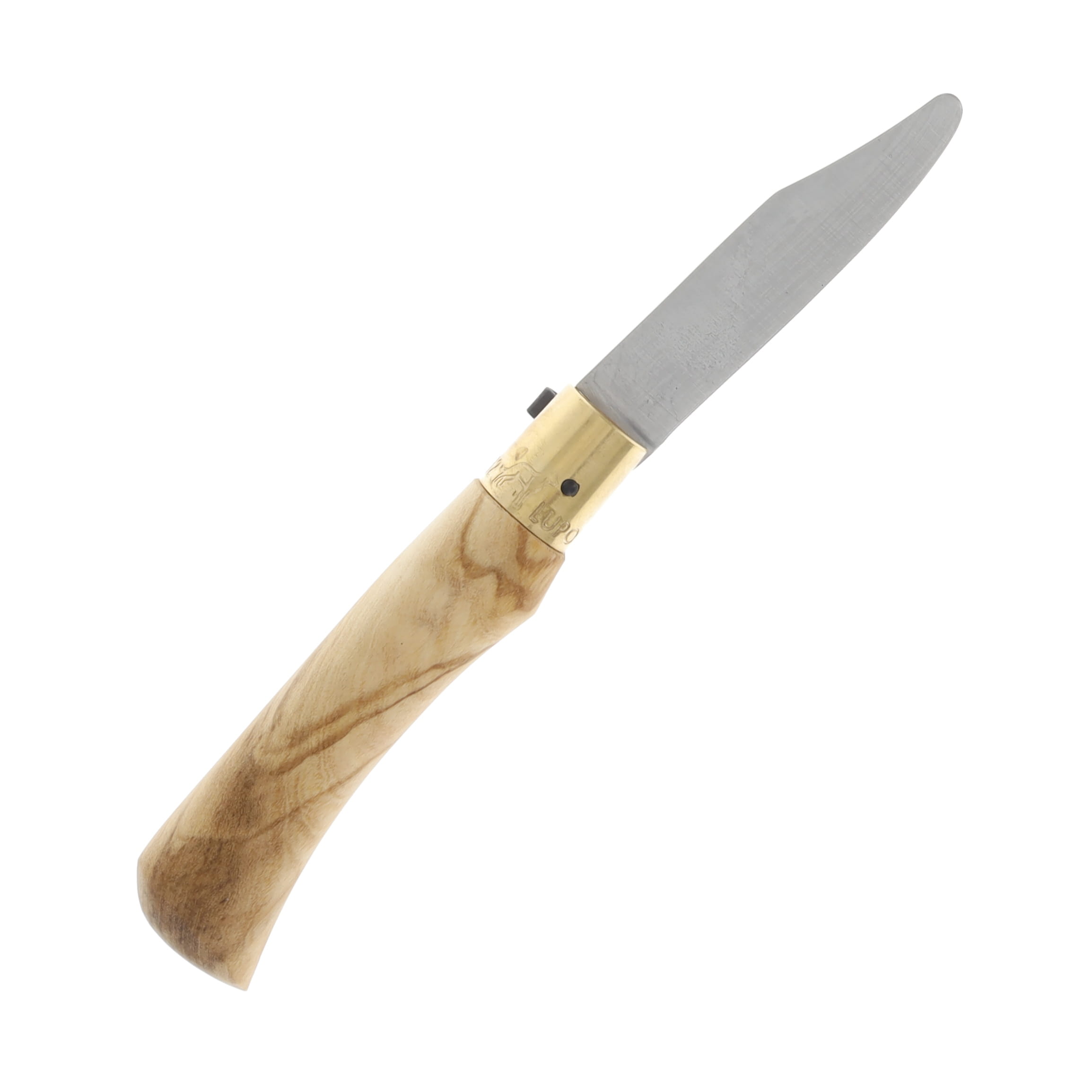 Antonini Knives Old Bear OBY Juniors Olive Wood Folding Knife Clip Point 9357/17_LU View 2