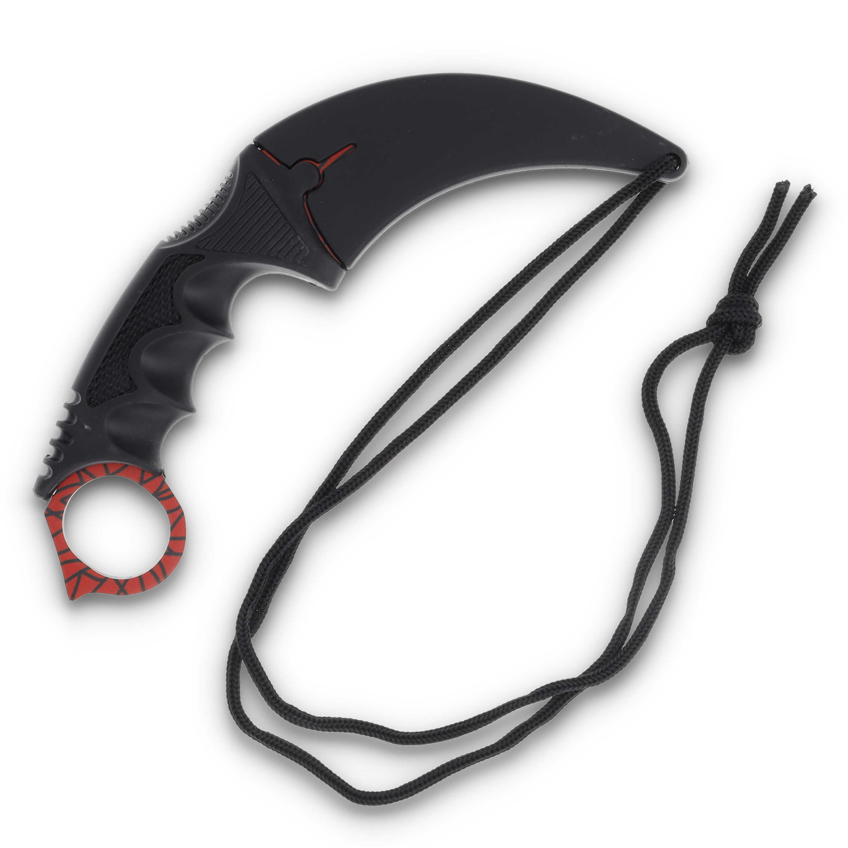 Karambit Neck Knife Red Web NTYC9115RSW View 8