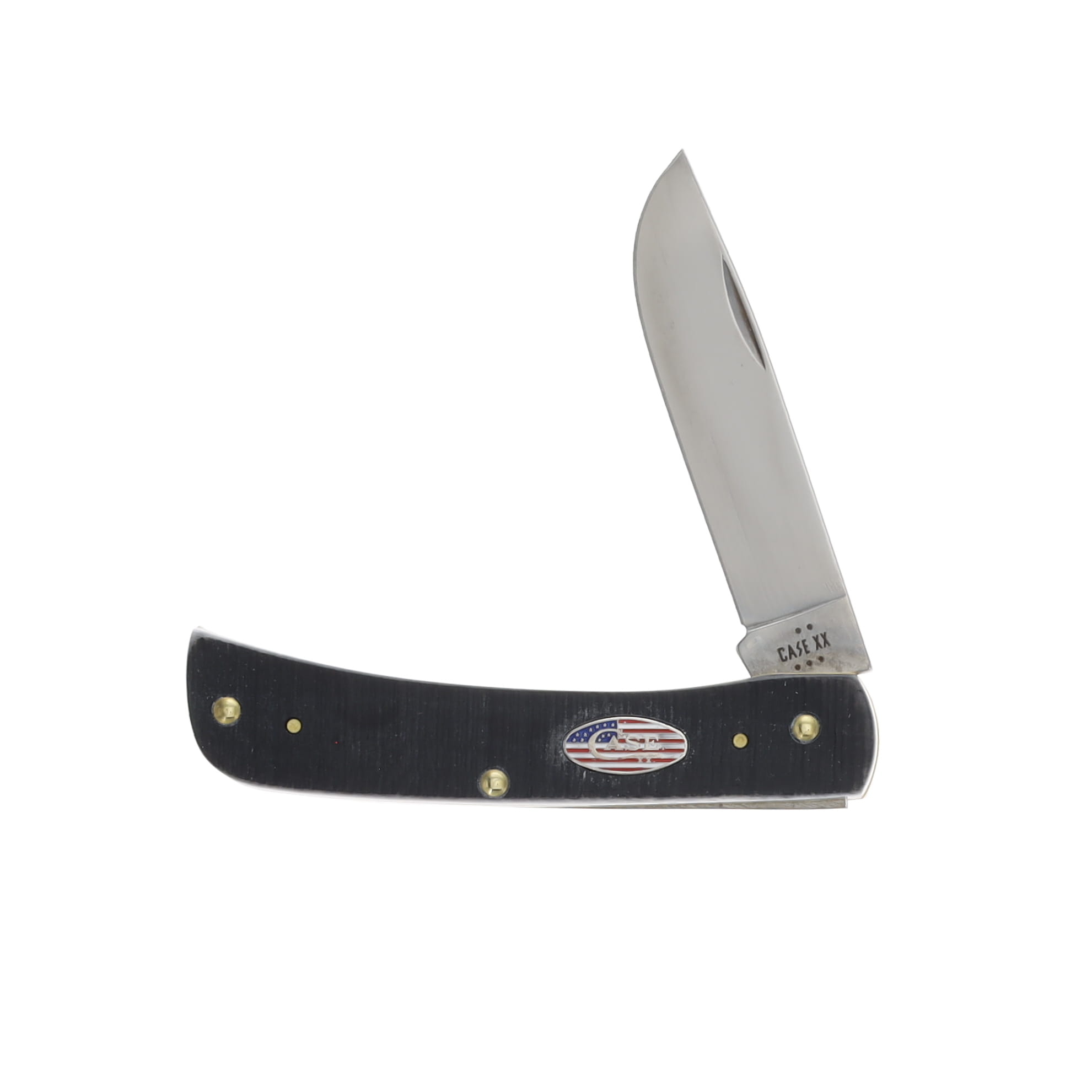Case XX Gray Sawcut Jigged Bone Sod Buster Jr Folding Knife CA53062 View 1