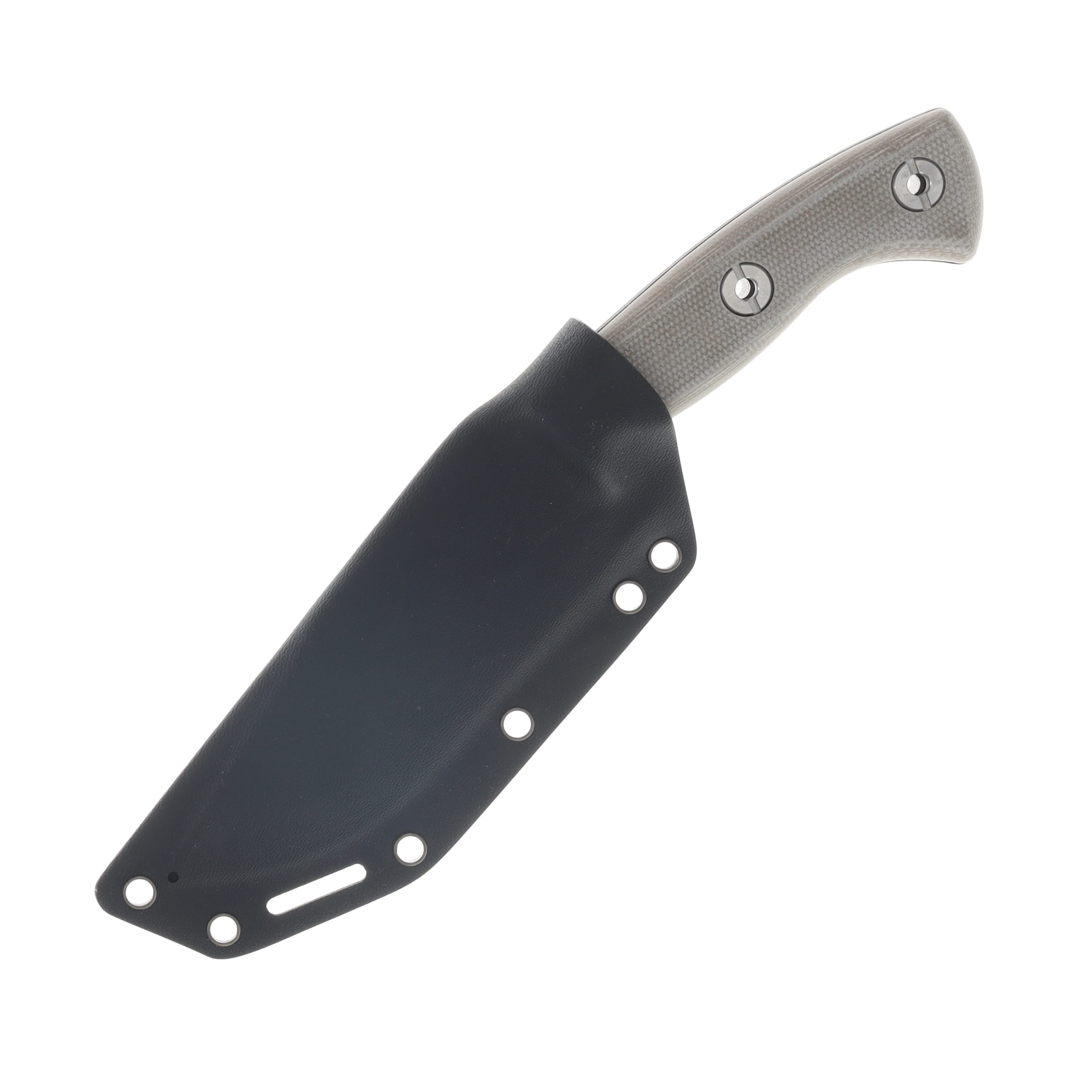 Boker Plus Mini Tracker 2.0 Fixed Blade Knife Black 1095/OD Green Micarta with Kydex Sheath BK02BO113 View 5