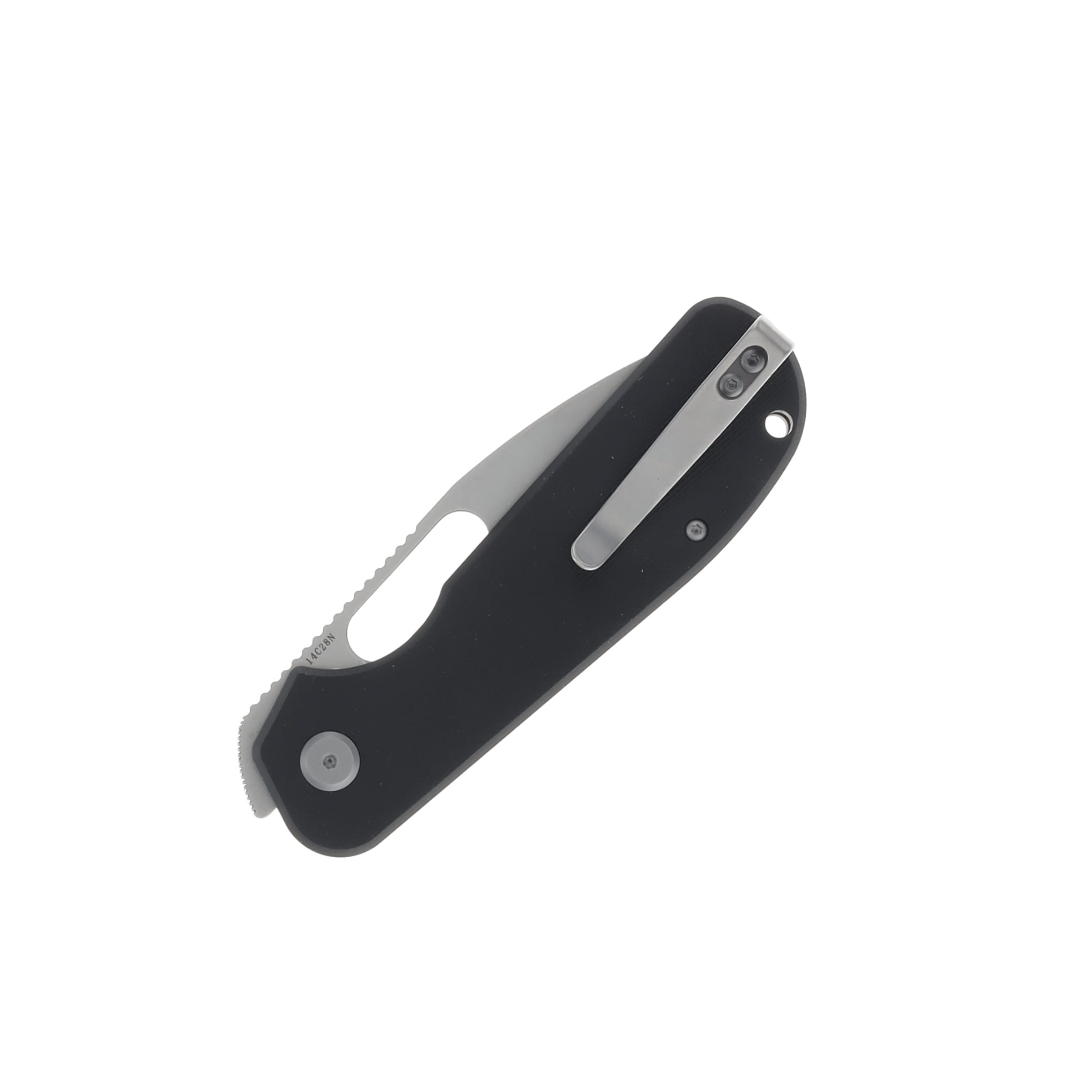 Eutektik Liong Mah EFD Right Handed G-10 Black 3.50 In Sandvik Stonewash Drop Point LM16 View 4