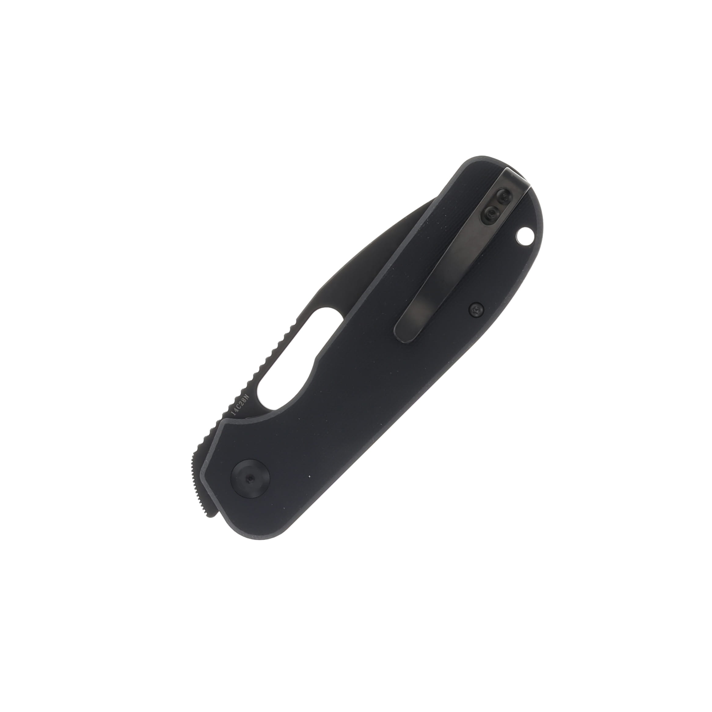 Eutektik Liong Mah EFD Right Handed G-10 Black 3.50 In Sandvik Blackwash Drop Point LM17 View 4