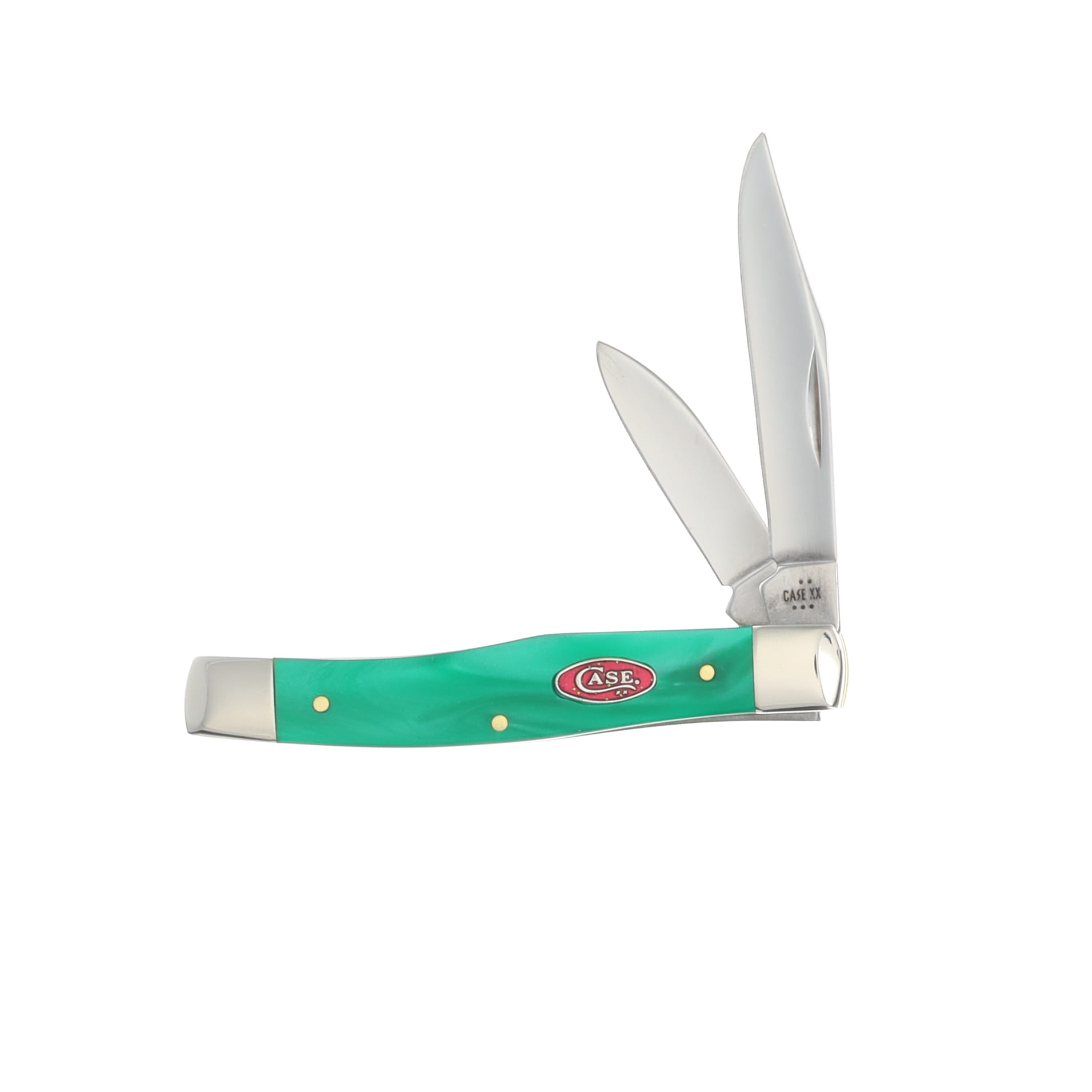 Case XX Green Pearl Kirinite Medium Texas Jack Folding Knife