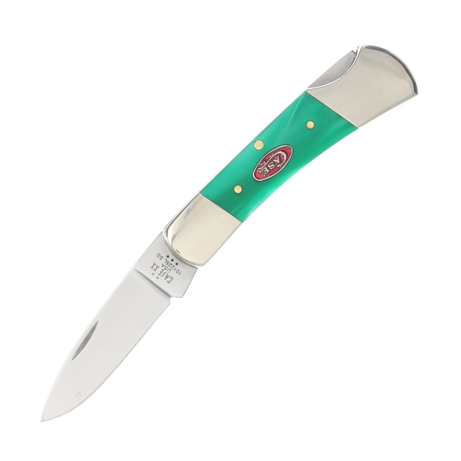 Case XX Green Pearl Kirinite Lockback Folding Knife CA24415 View 1