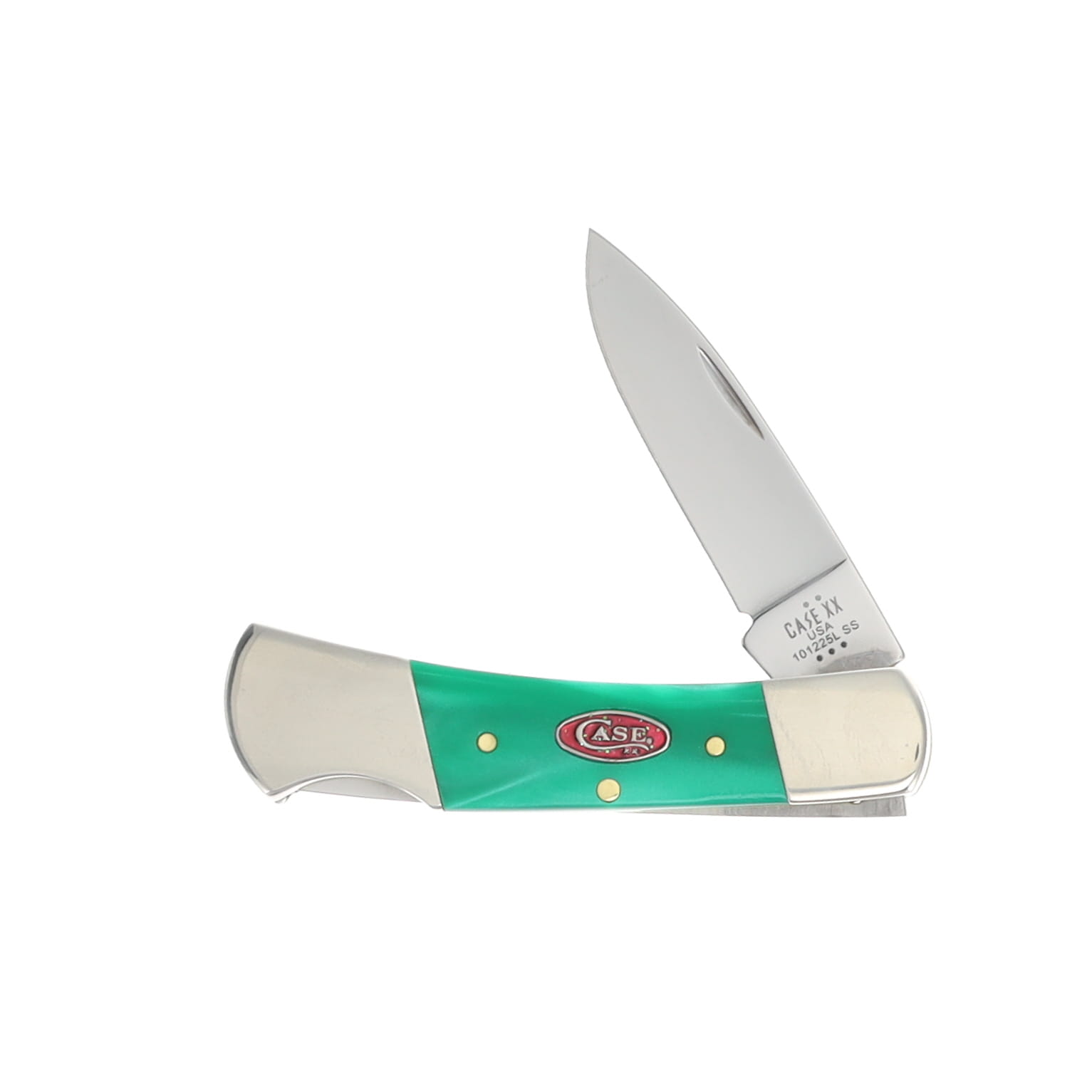Case XX Green Pearl Kirinite Lockback Folding Knife CA24415 View 3