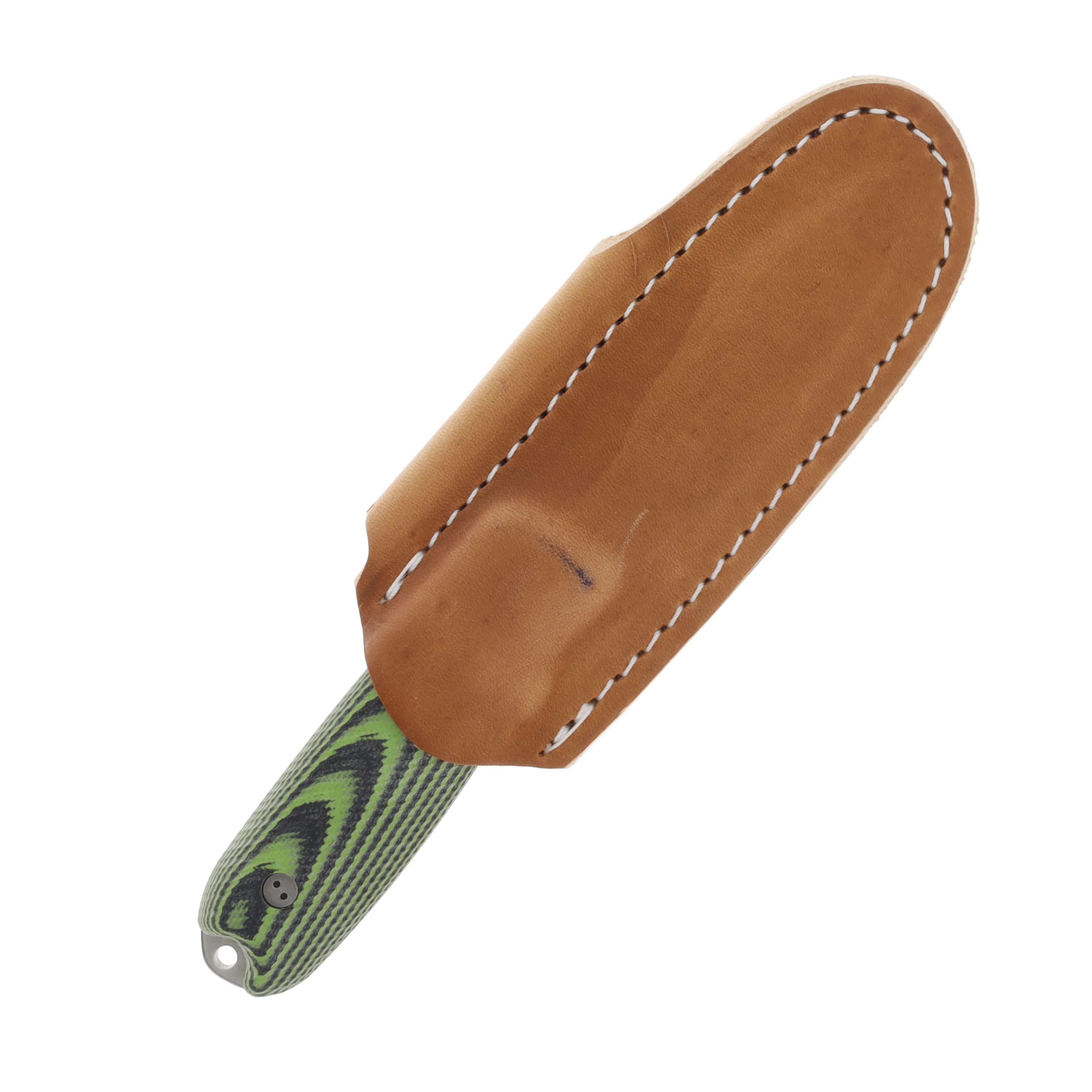 Bradford Guardian 3.5 Toxic Green – Black 3.5in Plain Stonewash Sheepsfoot BRAD3413 View 3