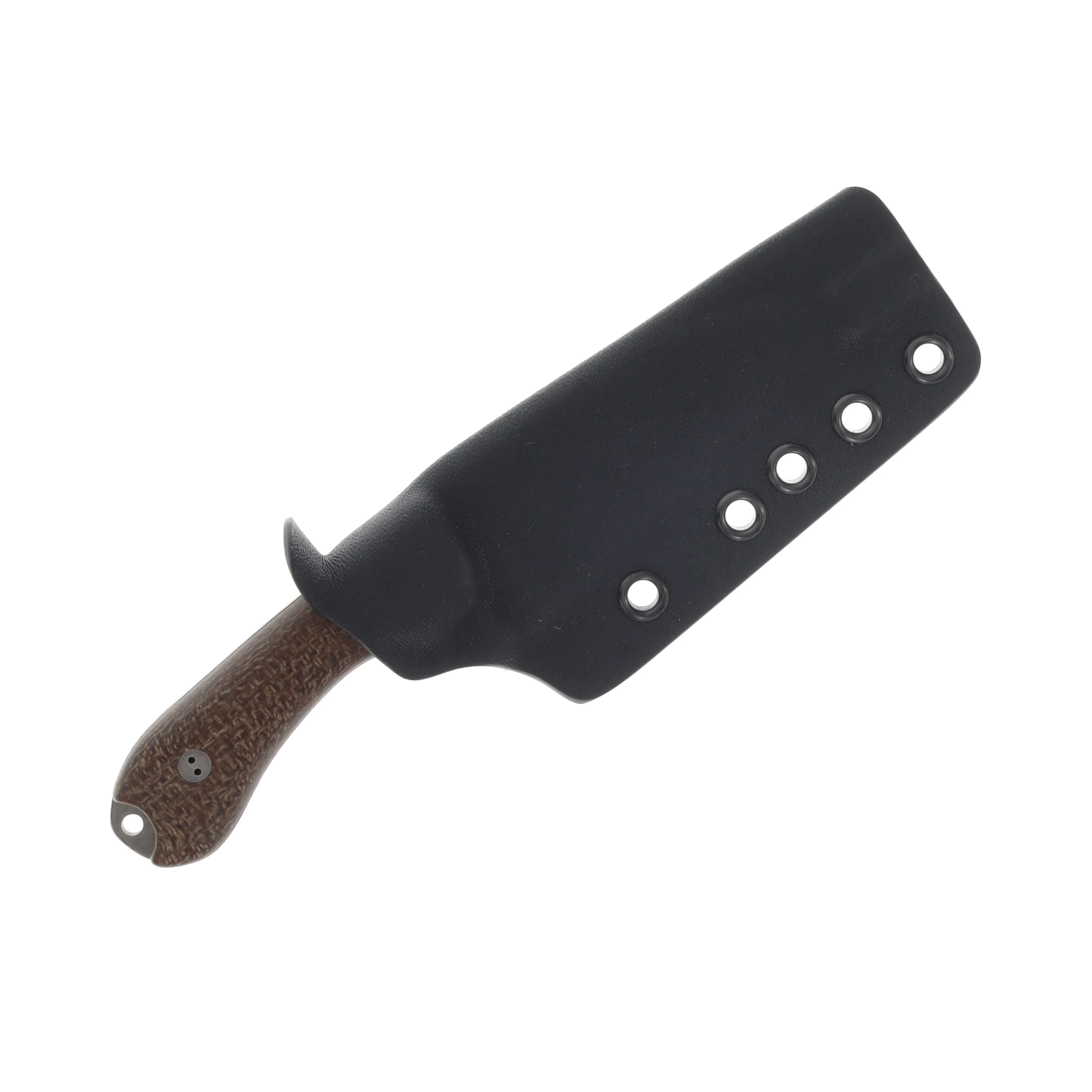 Bradford Guardian 3 Fixed Blade Nimbus M390 Wharncliffe/Natural Burlap Micarta BRAD3439 View 4