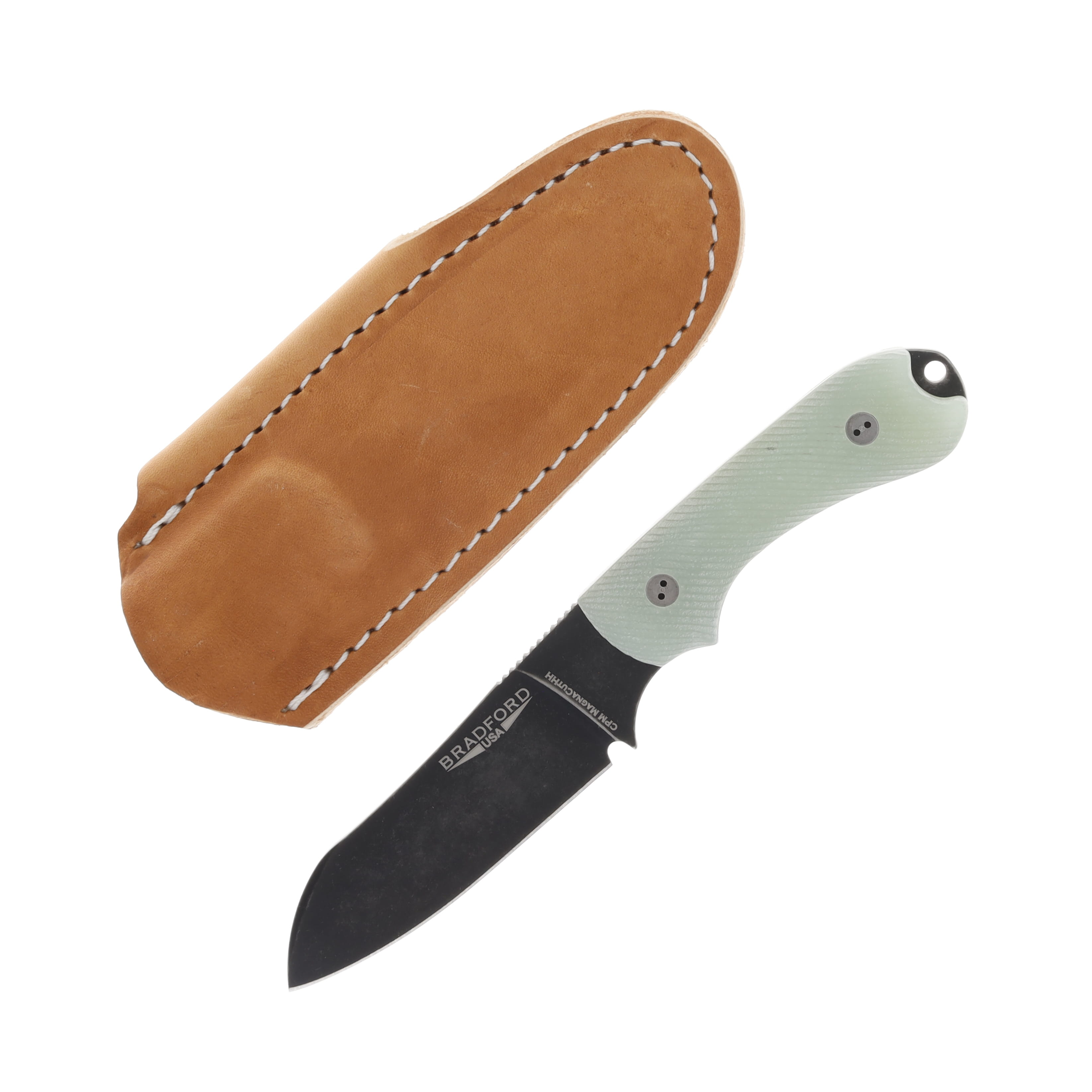 Bradford Guardian 3 Fixed Blade Nimbus Magnacut Sheepsfoot/3D Ghost G-10 BRAD3442 View 1