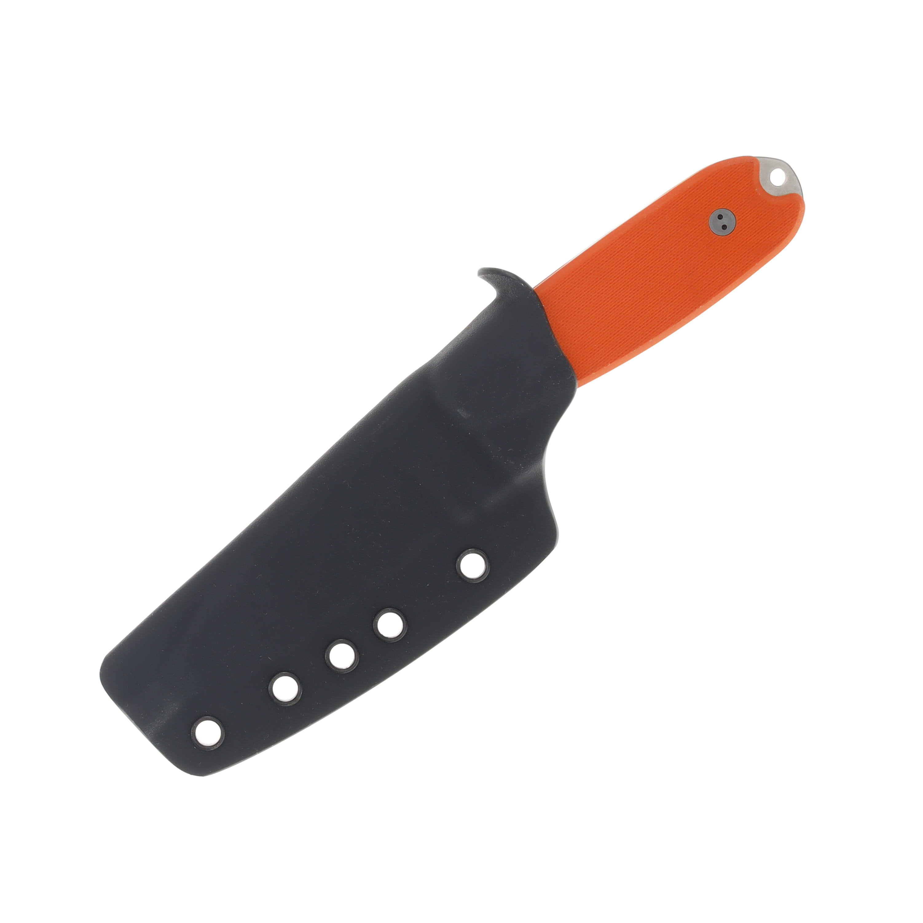 Bradford Guardian 3.5 UltraLite Orange 3.5in Plain Stonewash Drop Point BRAD3451 View 4