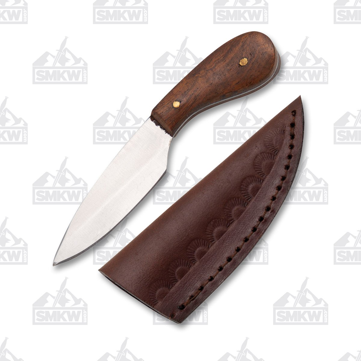 SZCO Supplies 4.5in Patch Drop Point Fixed Blade Knife DH7989 View 1