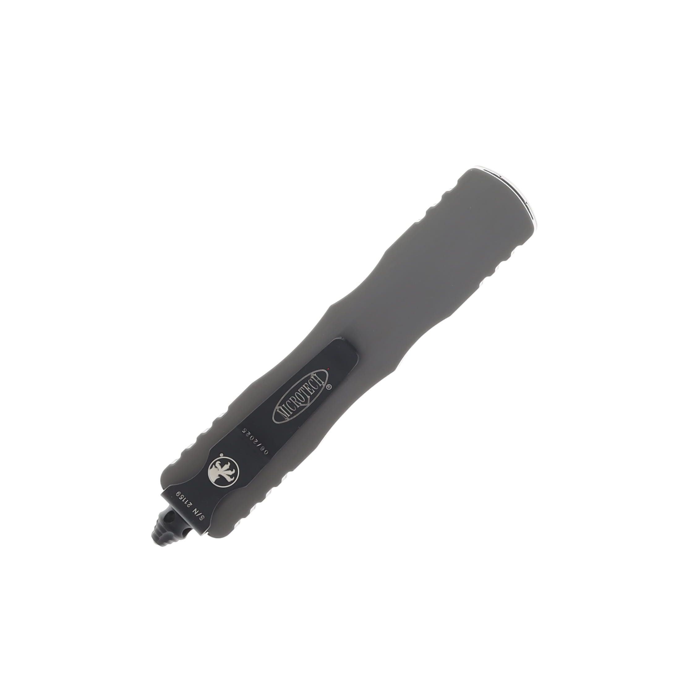 Microtech Knives Dirac D/E OTF Auto Natural Al 2.88in PS Black Dagger AUMT2252NC View 3