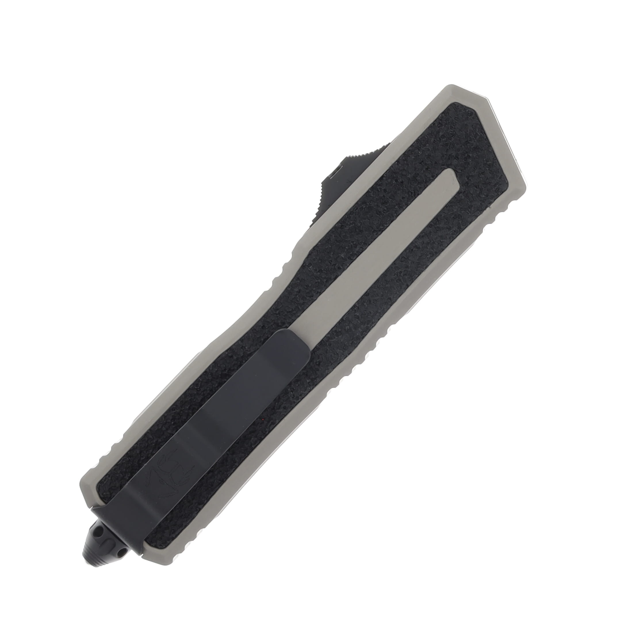 Microtech Scarab II GEN III T-E Black Standard Natural Clear OTF Automatic 3.95In. AUMT12791NC View 3