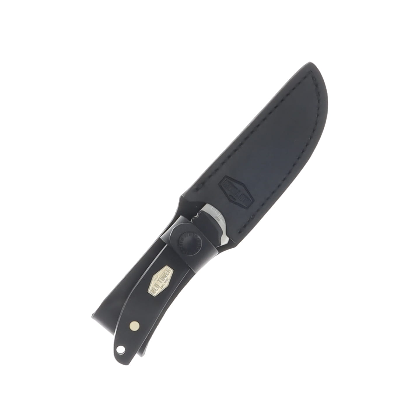 Old Timer 993 Fixed Blade Black Delrin 7Cr17MoV 4In Drop Point Clam Pack 1189745 View 3