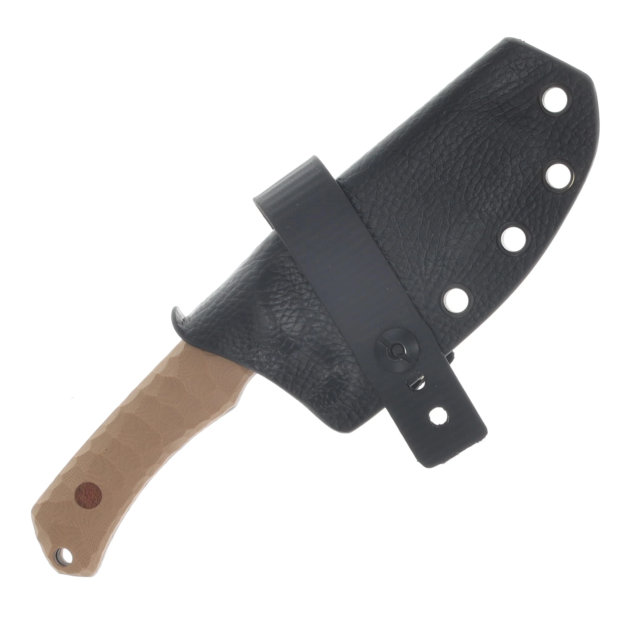 No7 Knife Company Sheepsfoot Wasp Coyote G10 Natural Pins NO7WSF-COYG10-NP View 5