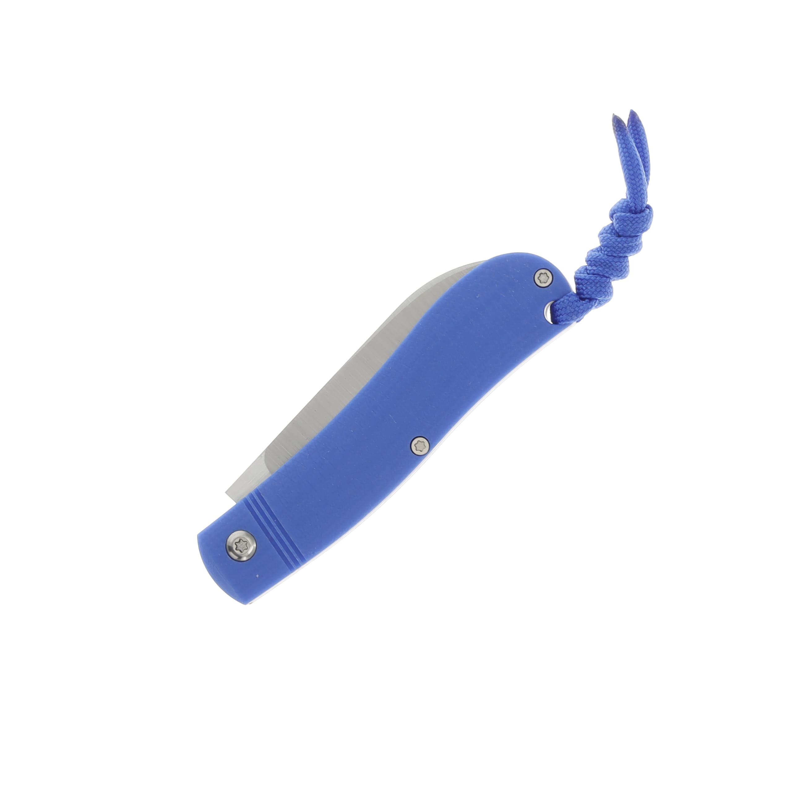 Jack Wolf K9 Jack Ultralight Folding Knife Opposing Arcs Blue G-10 K9-02-G10-BLU-OARC View 6
