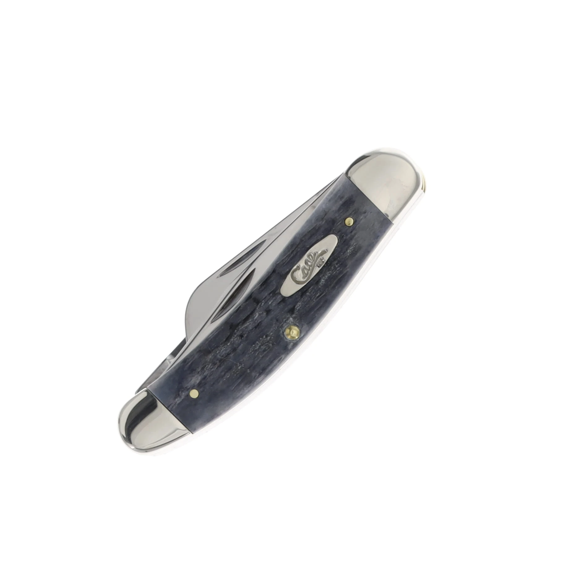 Case XX Carbon Steel Pocket Worn Gray Bone Sowbelly Folding Knife CA58426 View 4